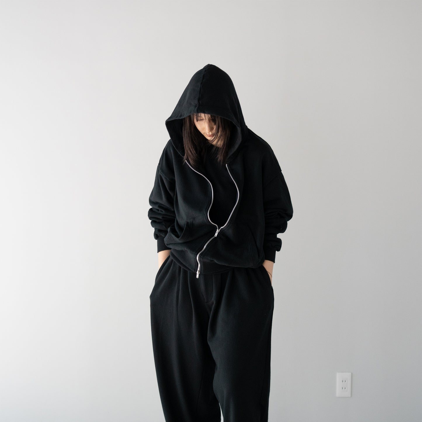 Afiit / ZIP PARKA "BLACK"