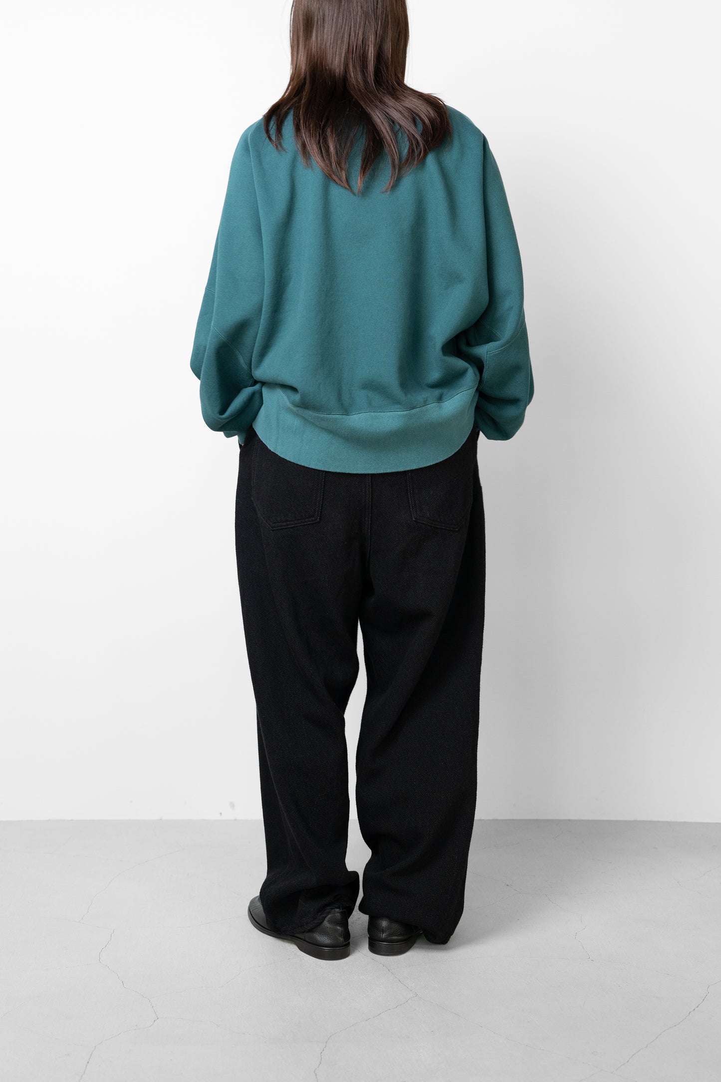 SEEALL/ FAULT SWEAT PLAIN "DARK SEA"
