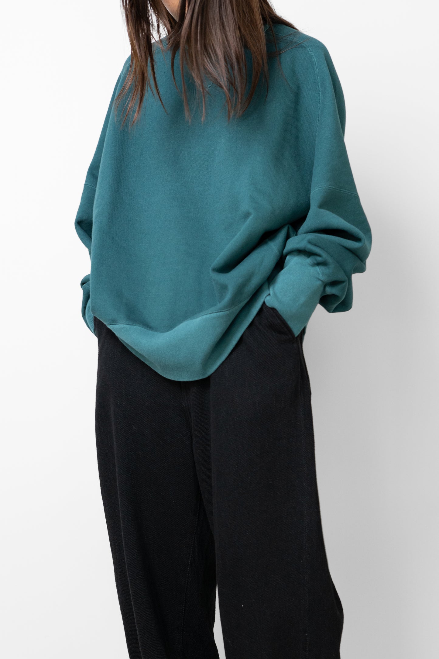 SEEALL/ FAULT SWEAT PLAIN "DARK SEA"