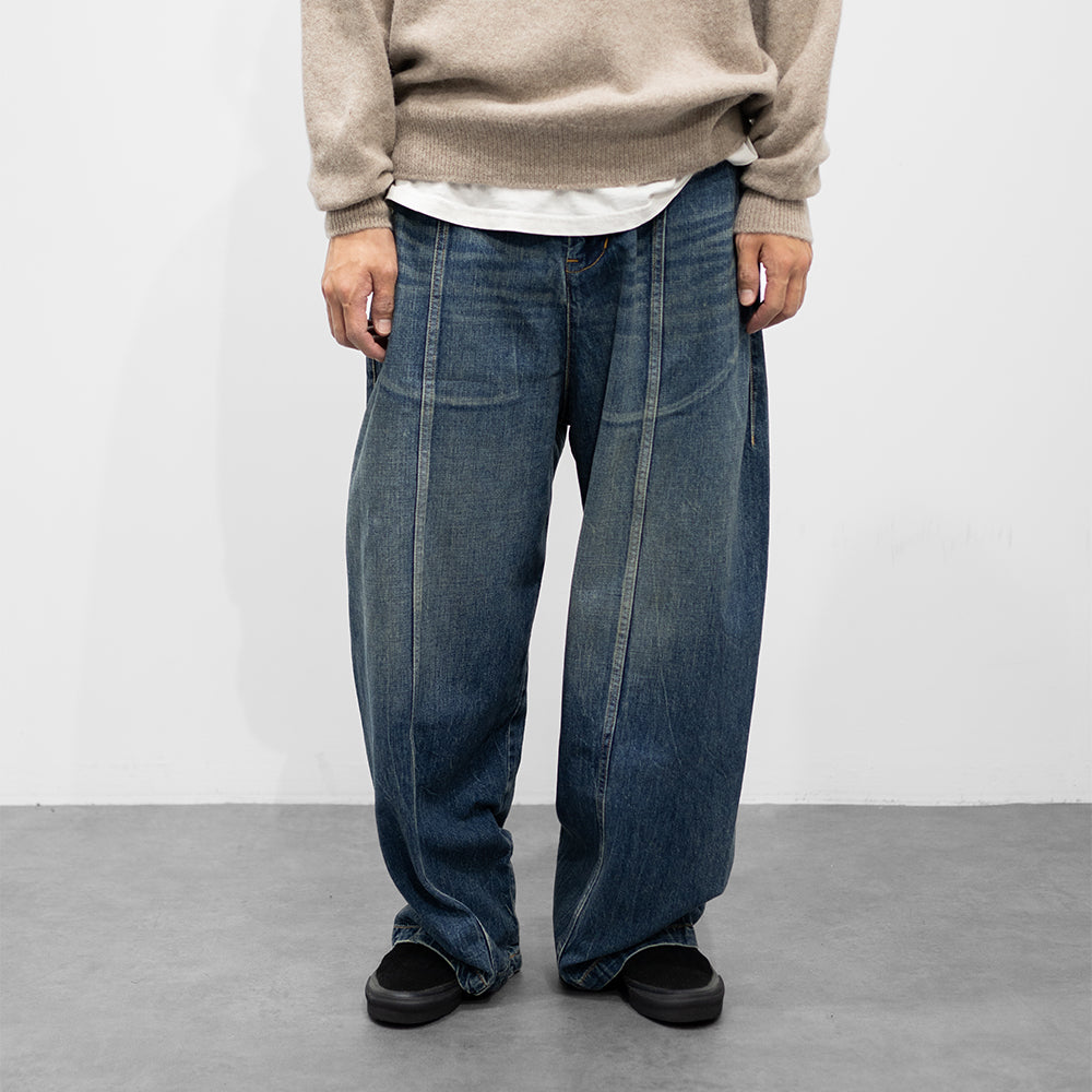 SAGE NATION / WELT TROUSER DENIM "WASH"