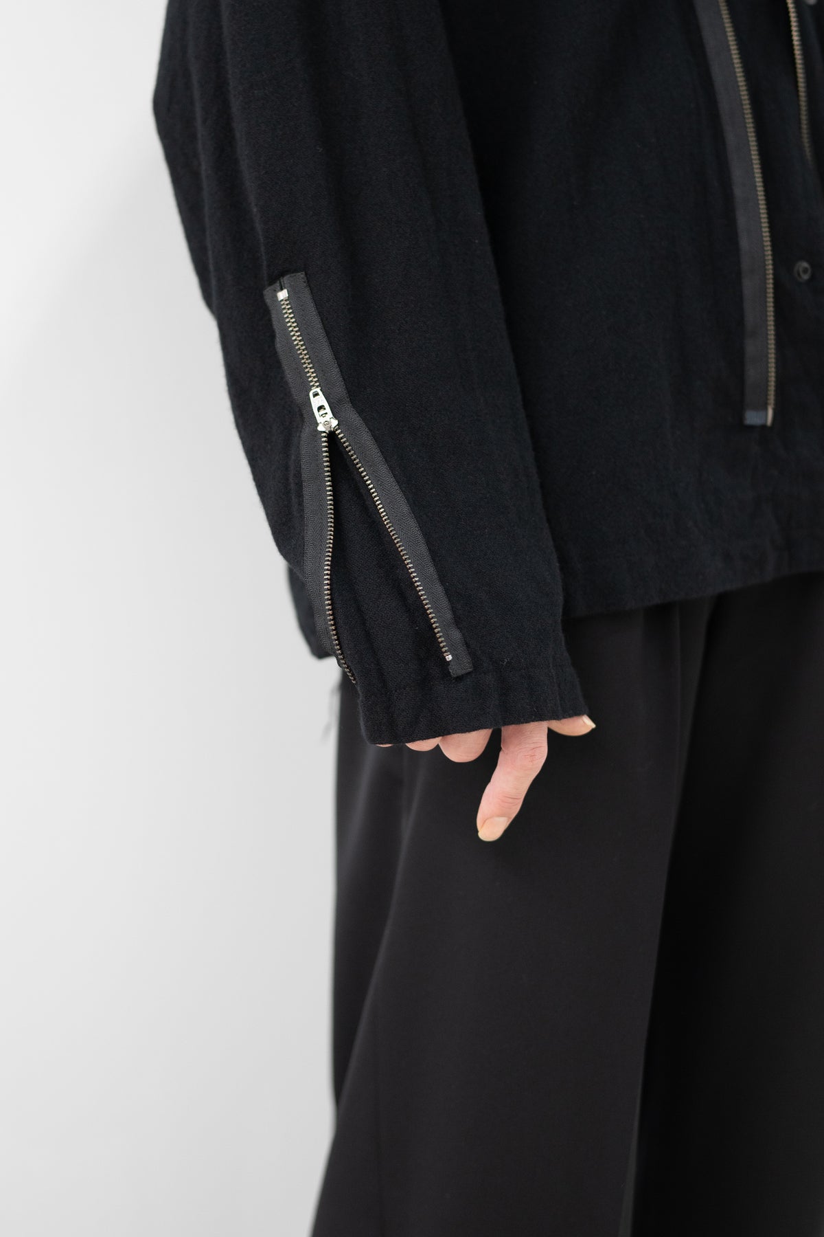 barbell object / zipper bl "black"