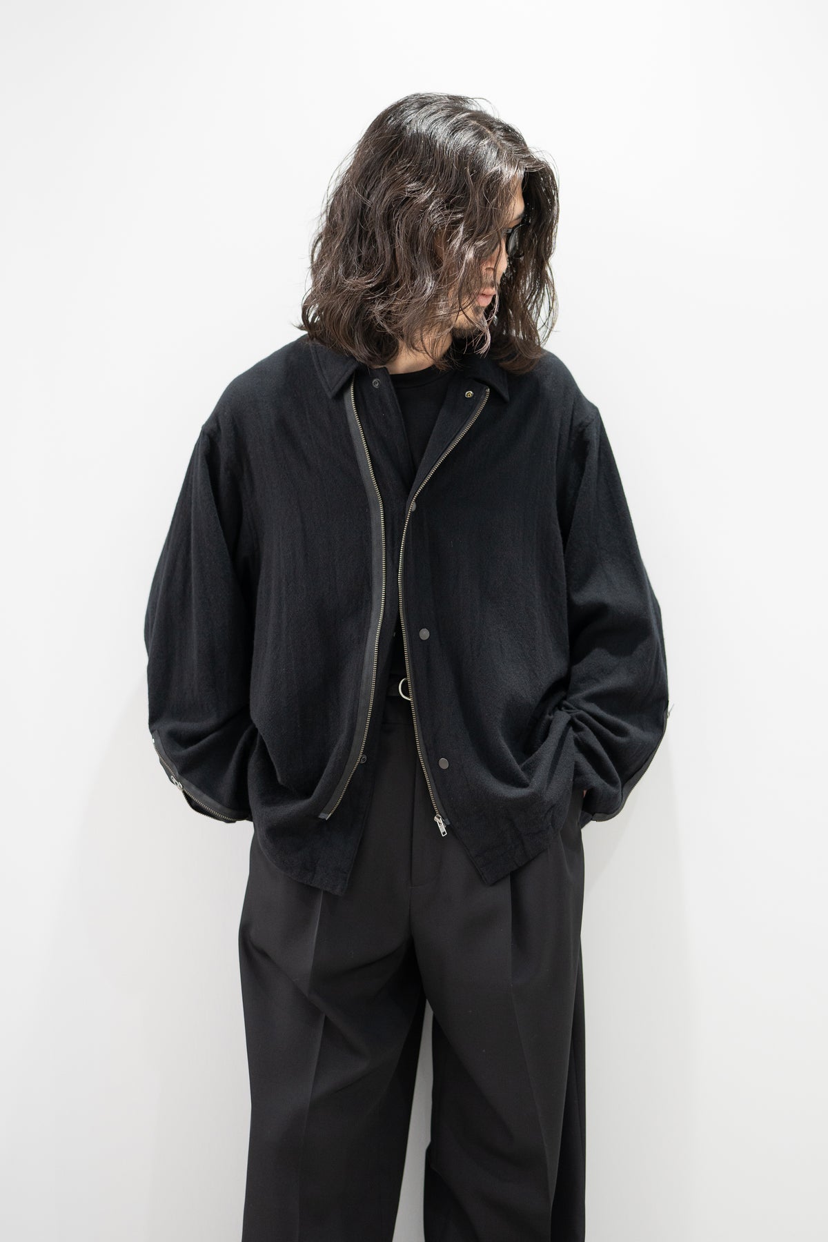 barbell object / zipper bl "black"