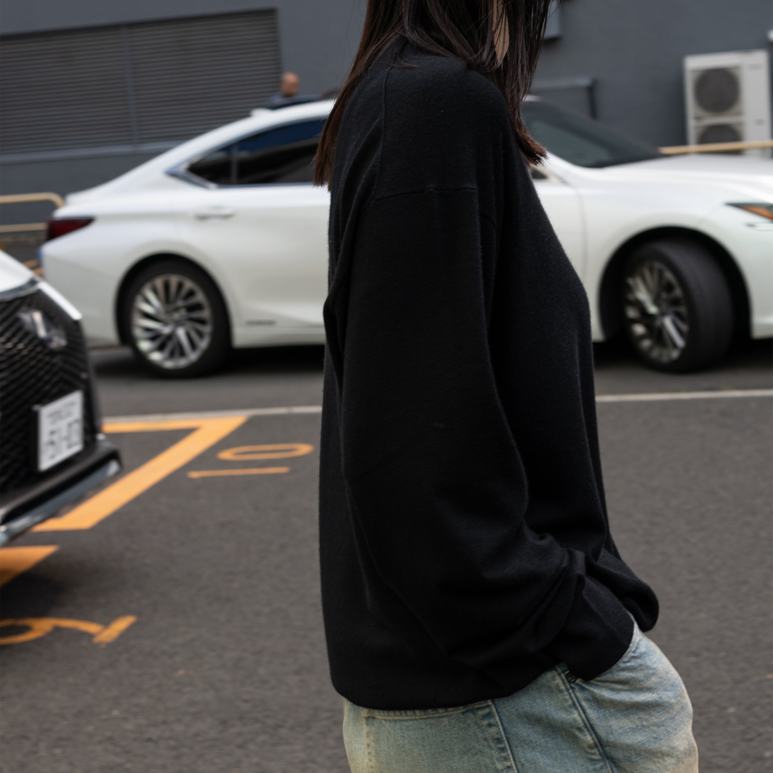 Afiit(アフィット) / COTTON CASHMERE LS 