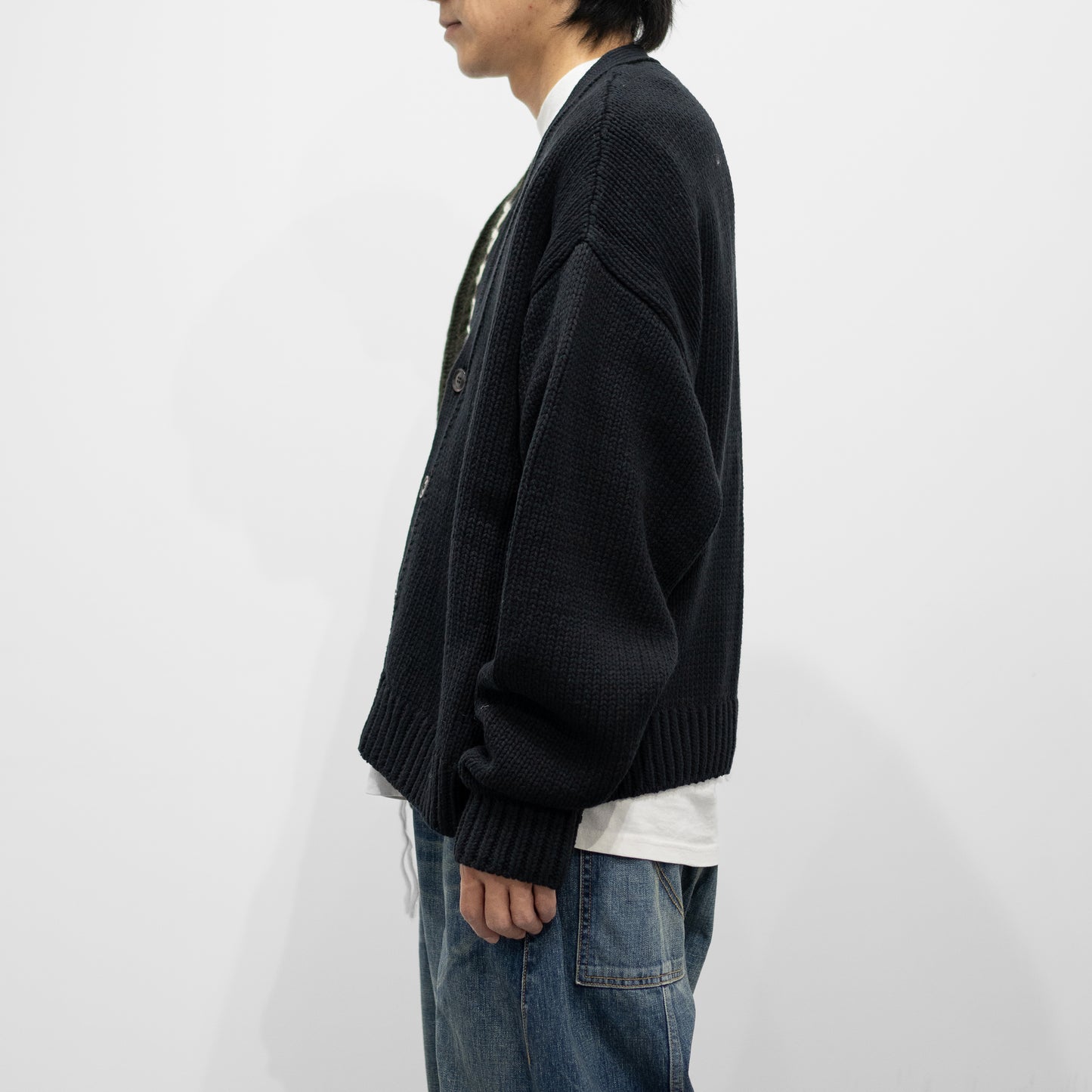 TOY DEVIL /  FRANKEN CARDIGAN "BLK"