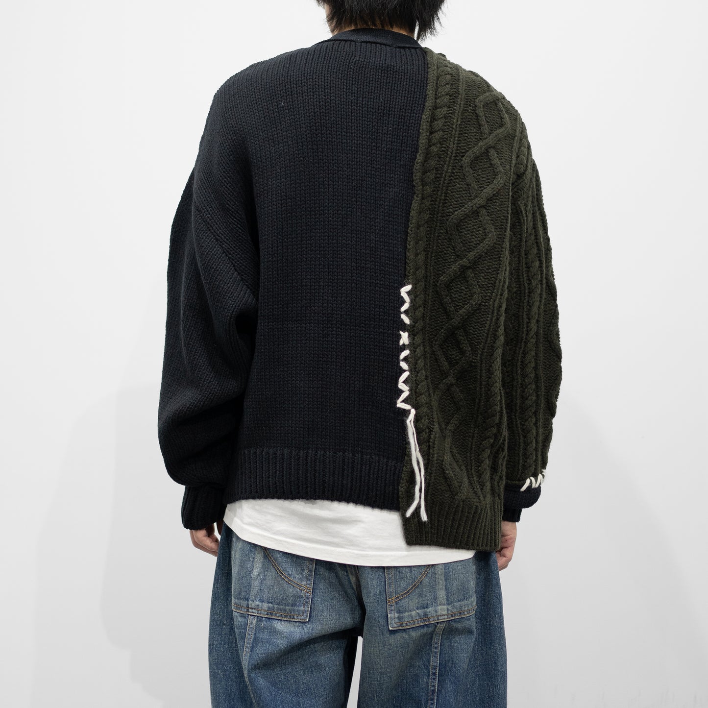 TOY DEVIL /  FRANKEN CARDIGAN "BLK"