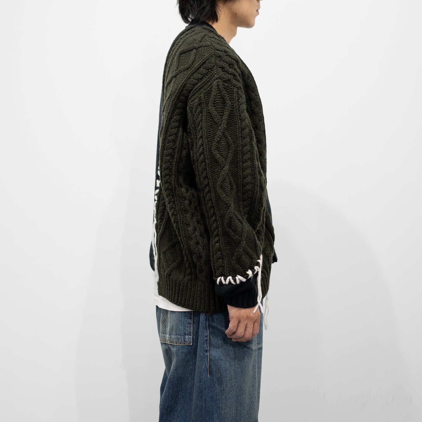 TOY DEVIL /  FRANKEN CARDIGAN "BLK"