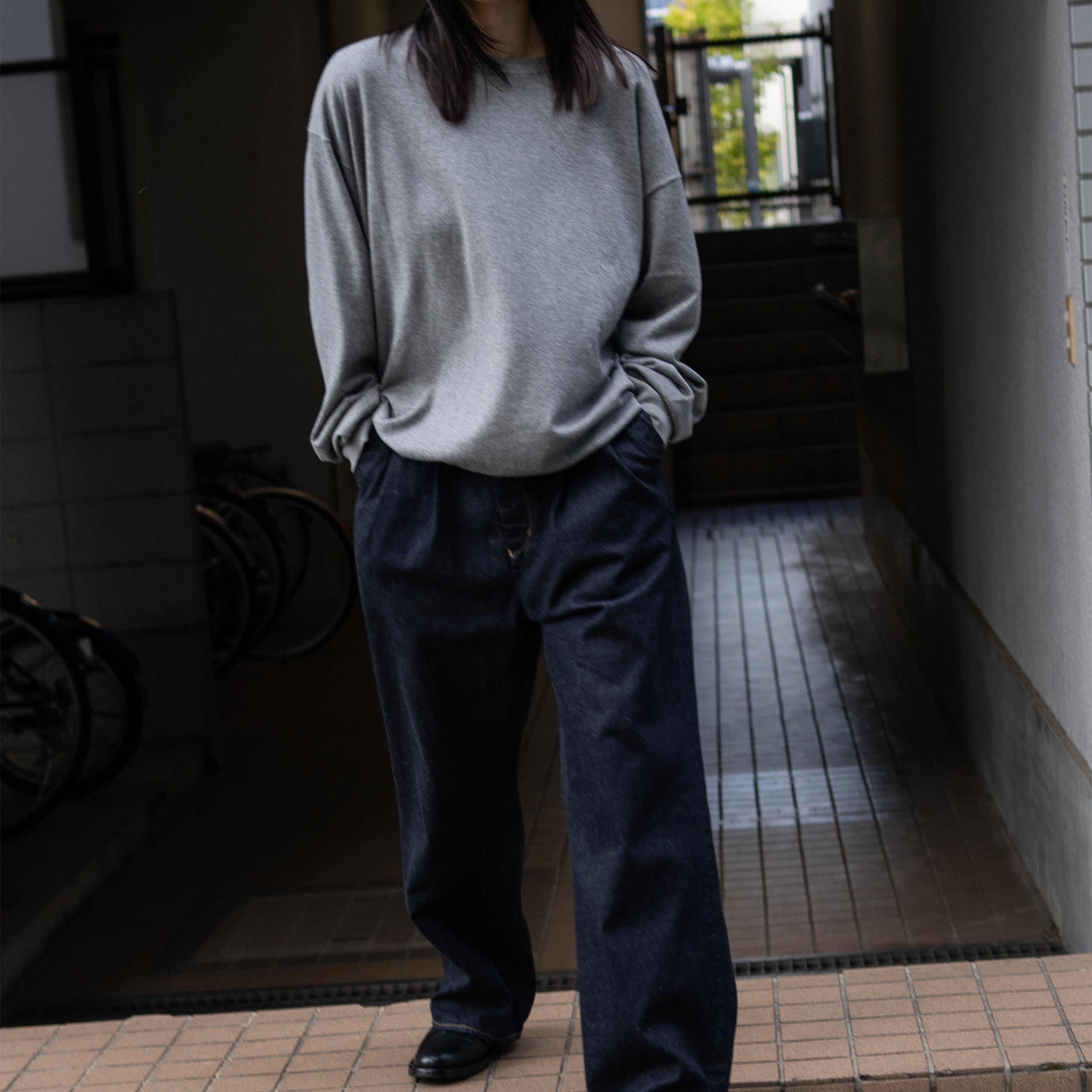 [新品] Afiit COTTON CASHMERE LS (1) COTTON CASHMERE LS(BLACK) - Afiit | SO GREEEDY BOX 福岡