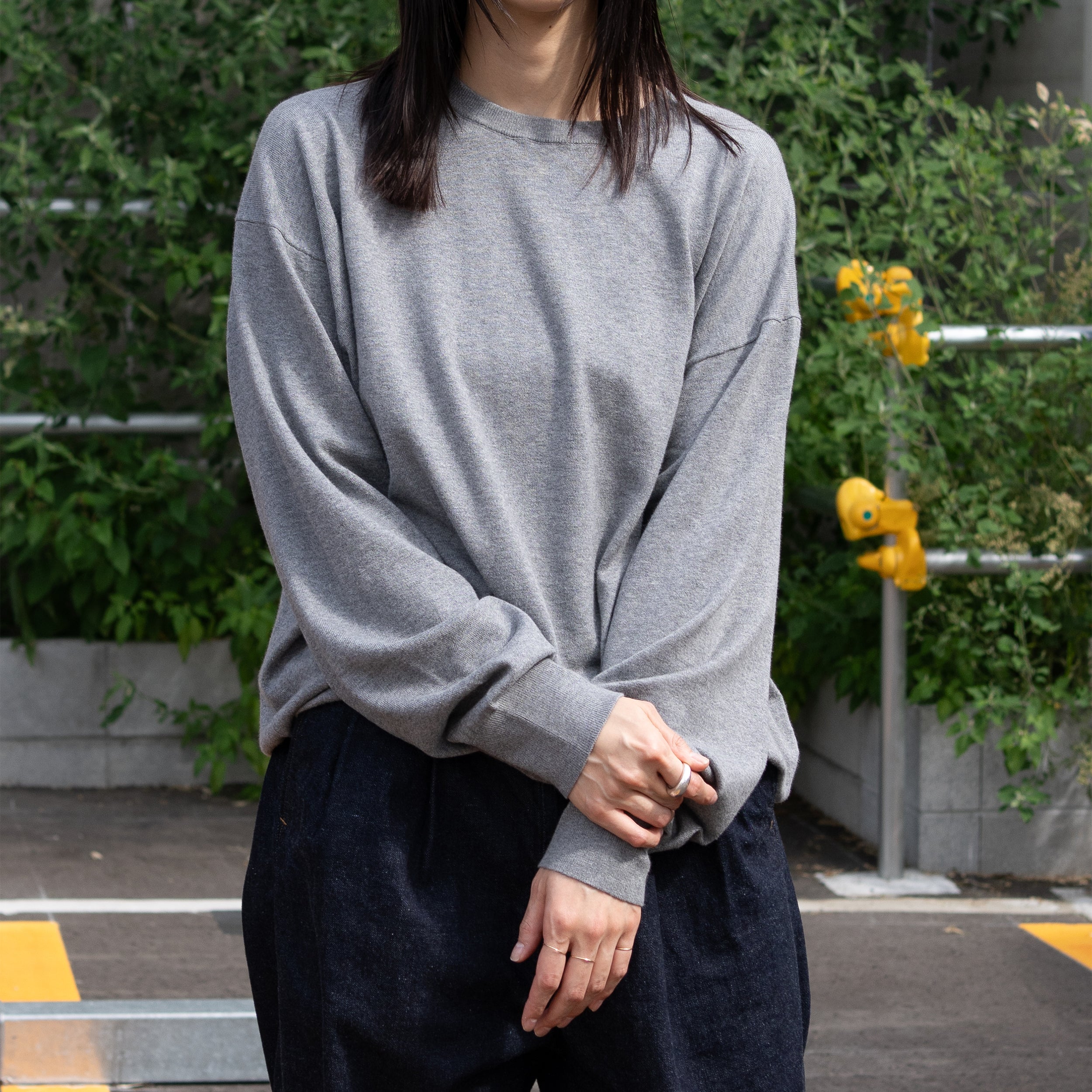 [新品] Afiit COTTON CASHMERE LS (1) COTTON CASHMERE LS(BLACK) - Afiit | SO GREEEDY BOX 福岡