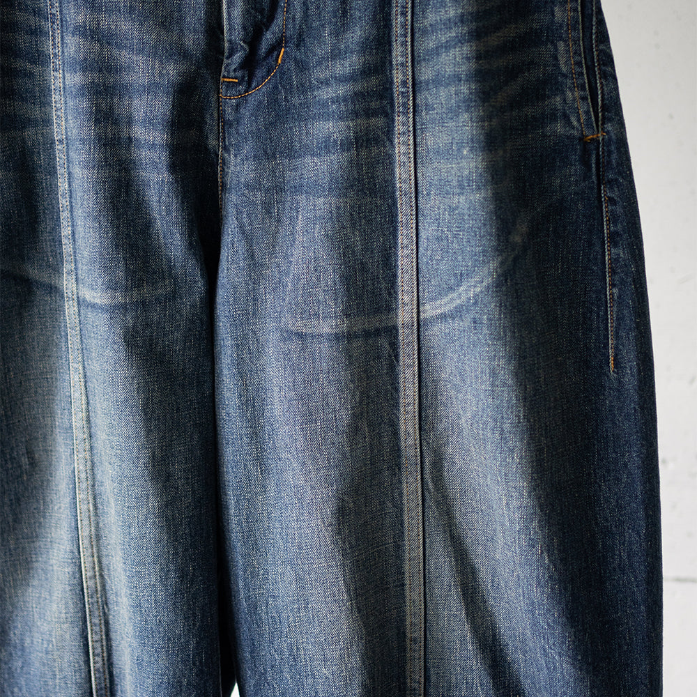 SAGE NATION / WELT TROUSER DENIM "WASH"