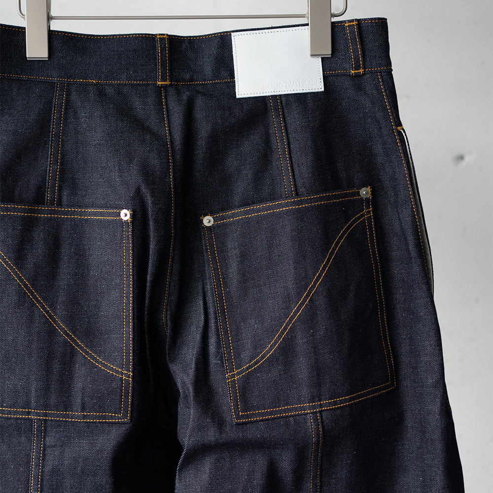 SAGE NATION / WELT TROUSER DENIM "RAW"