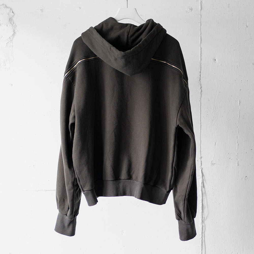 ROTOL/ TRANSFORM FULL ZIP HOODIE "BLACK"