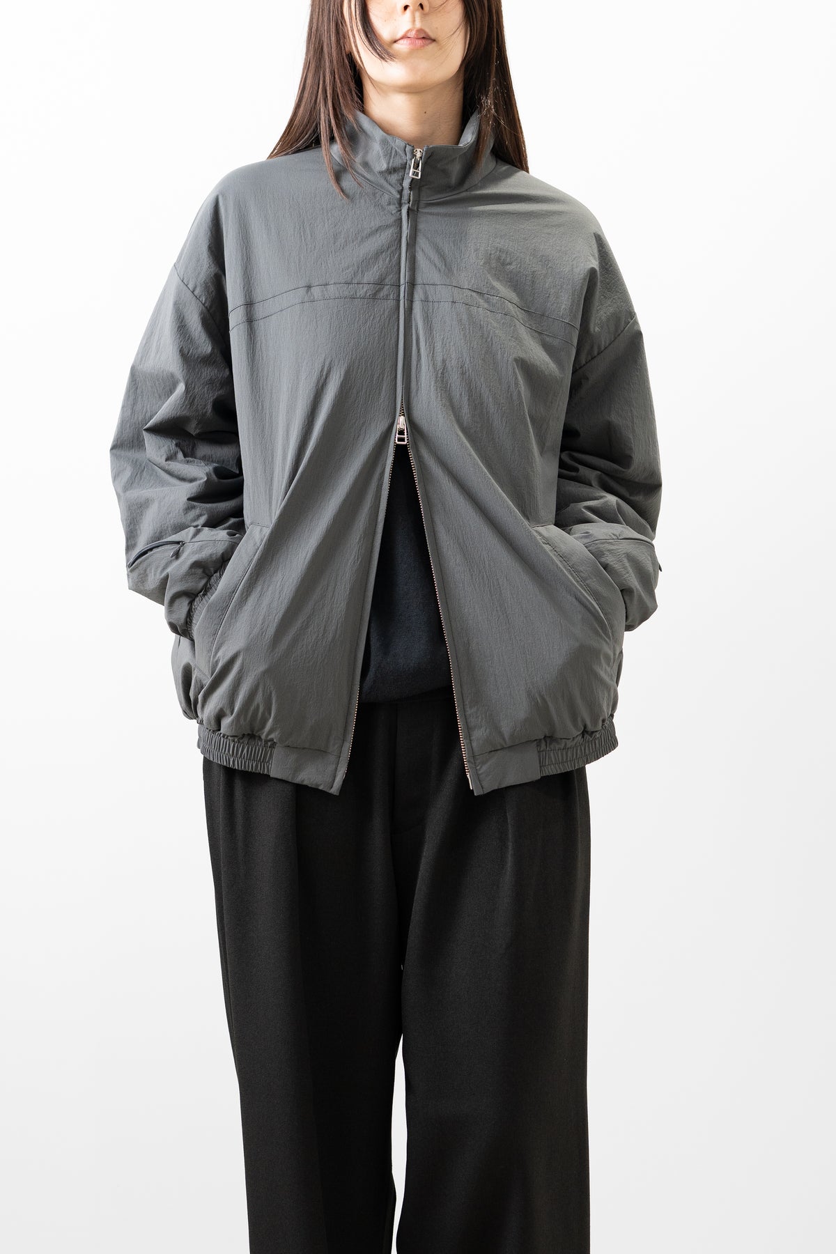 Afiit / PUFFER BLOUSON  "GRAY"