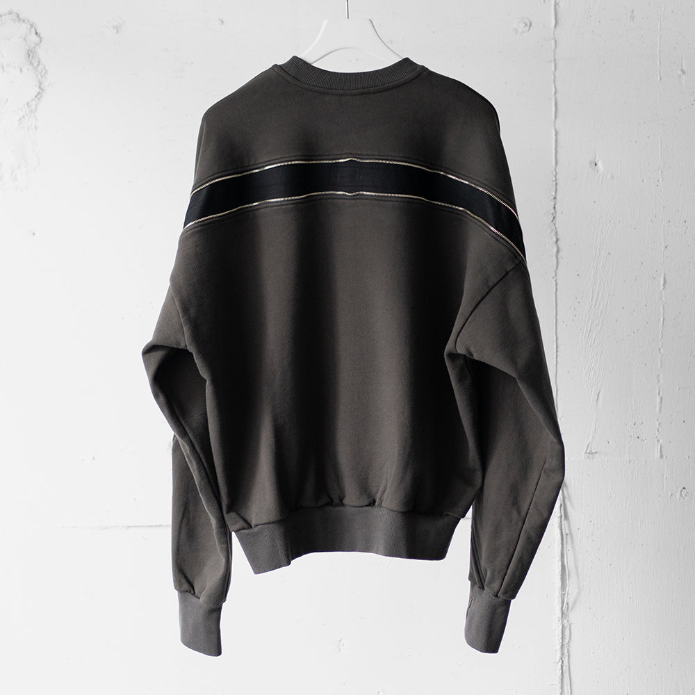 ROTOL/ TRANSFORM CREW NECK SWEAT "BLACK"