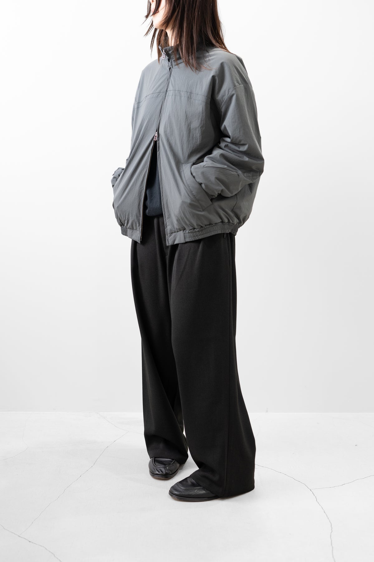 Afiit / PUFFER BLOUSON  "GRAY"