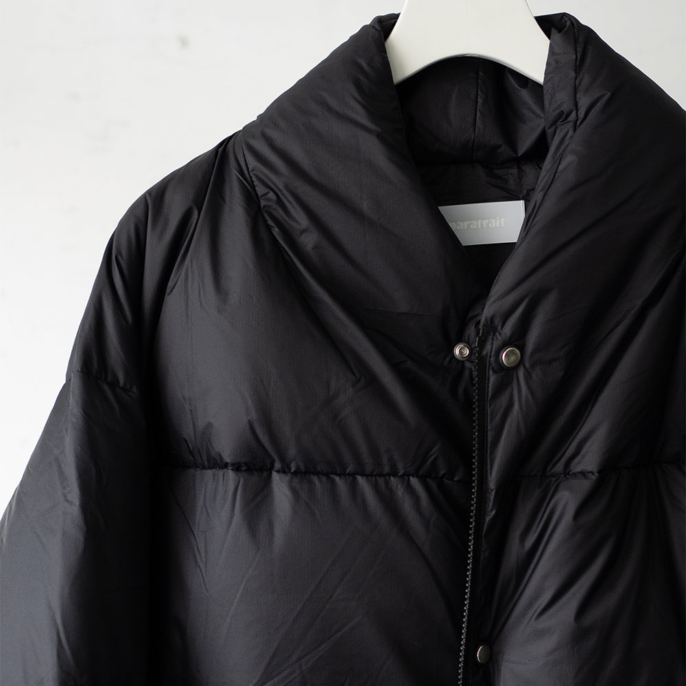 paratrait/ MEMBRANE SHELL DOWN JKT "BLACK"