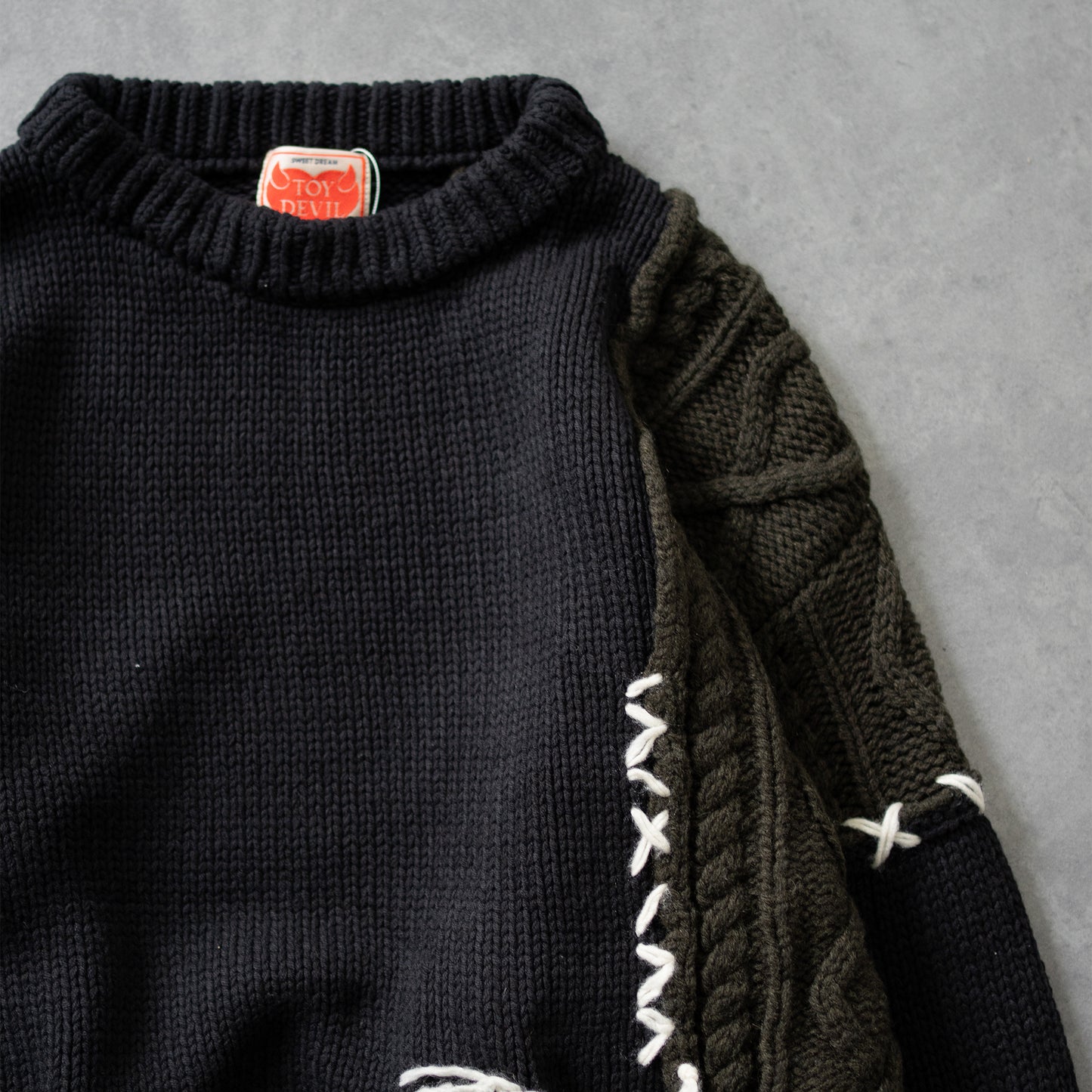 TOY DEVIL /  FRANKEN KNIT "BLK"