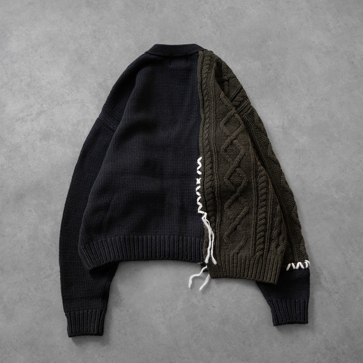 TOY DEVIL /  FRANKEN CARDIGAN "BLK"