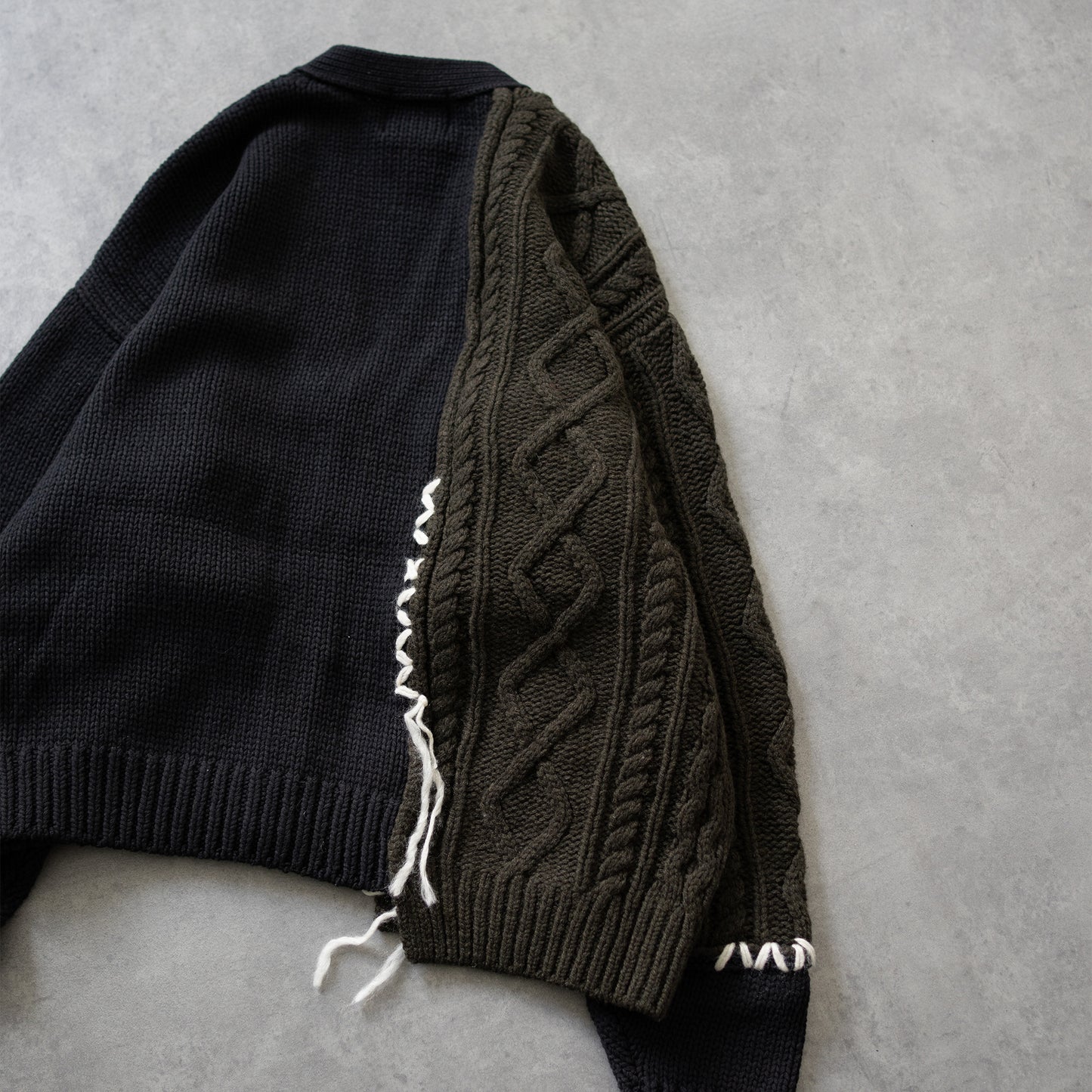 TOY DEVIL /  FRANKEN CARDIGAN "BLK"