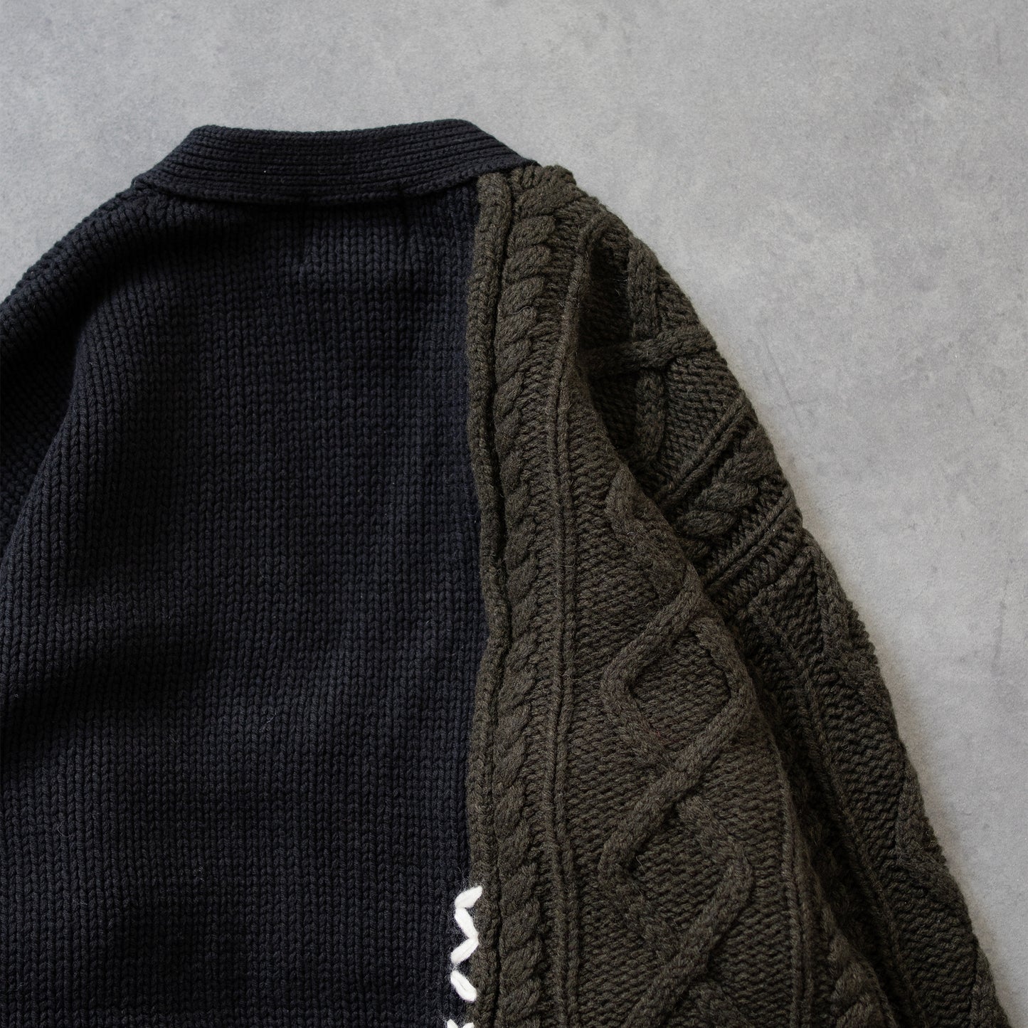 TOY DEVIL /  FRANKEN CARDIGAN "BLK"