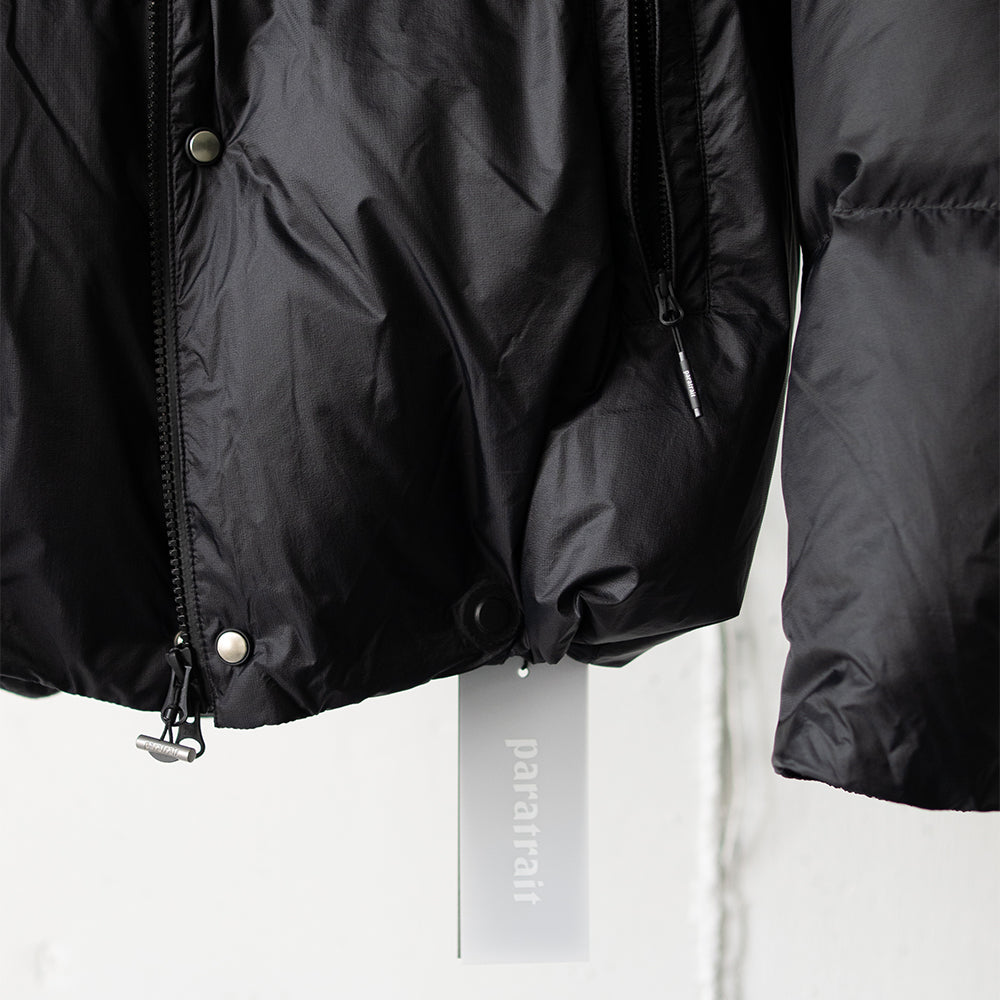 paratrait/ MEMBRANE SHELL DOWN JKT "BLACK"