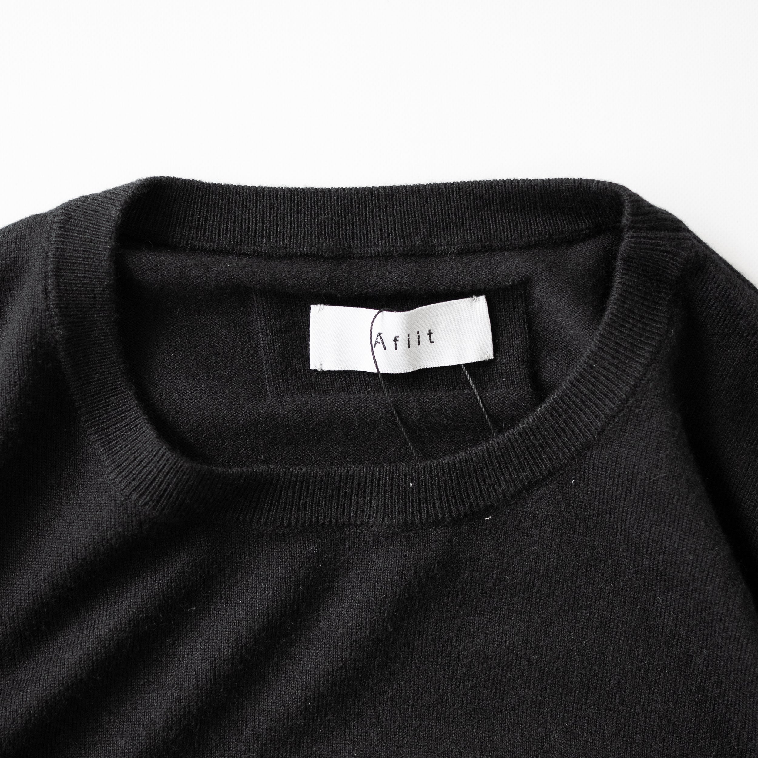 トップス Afiit 25aw COTTON CASHMERE LS Afiit(アフィット) / COTTON CASHMERE LS 