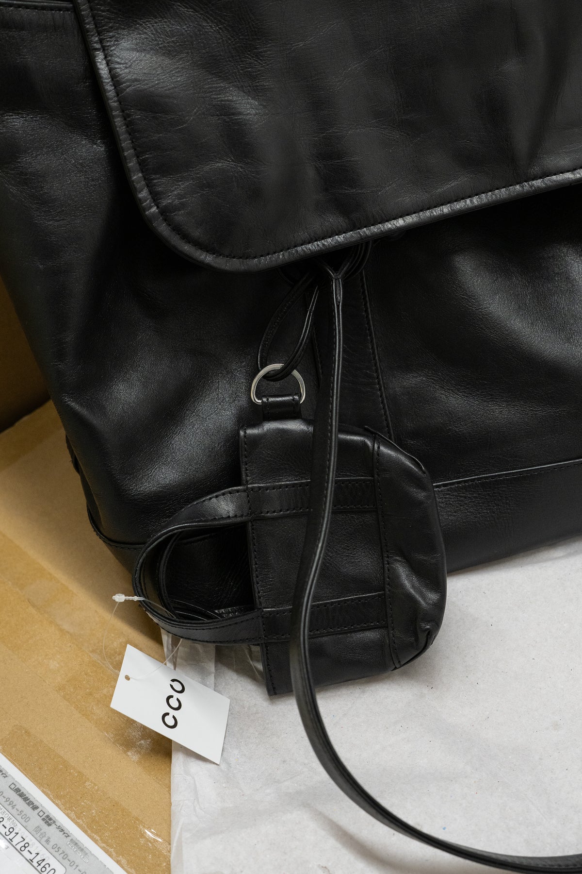 CCU / MINI TOTE BAG "BLACK"
