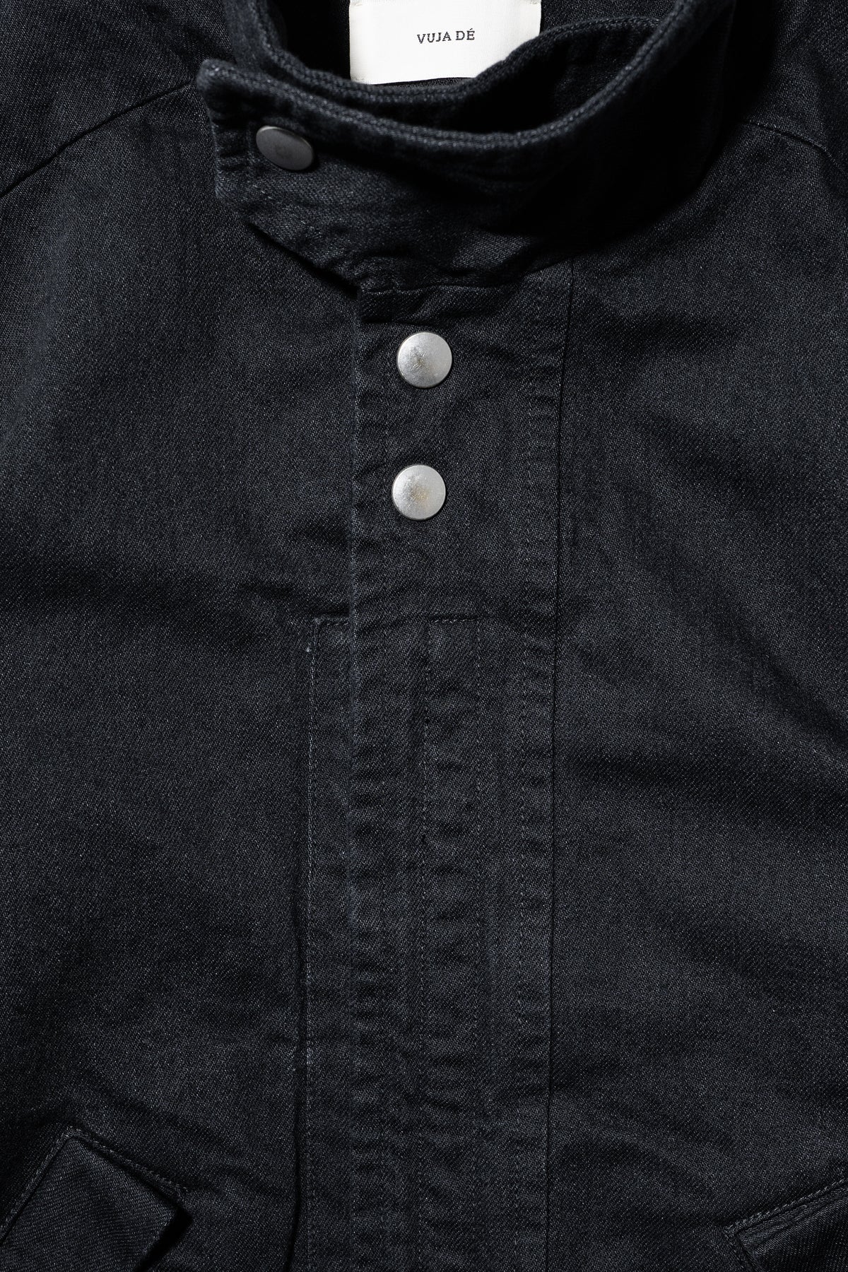 VUJA DÉ / Luca Bondage Jacket in Organic Cotton "Black"