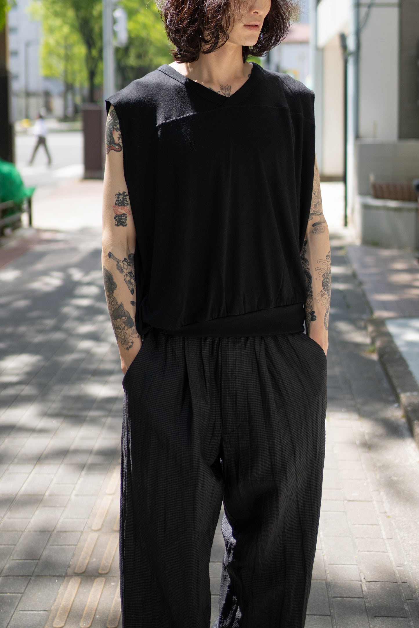 barbell object / sw ns top "black"