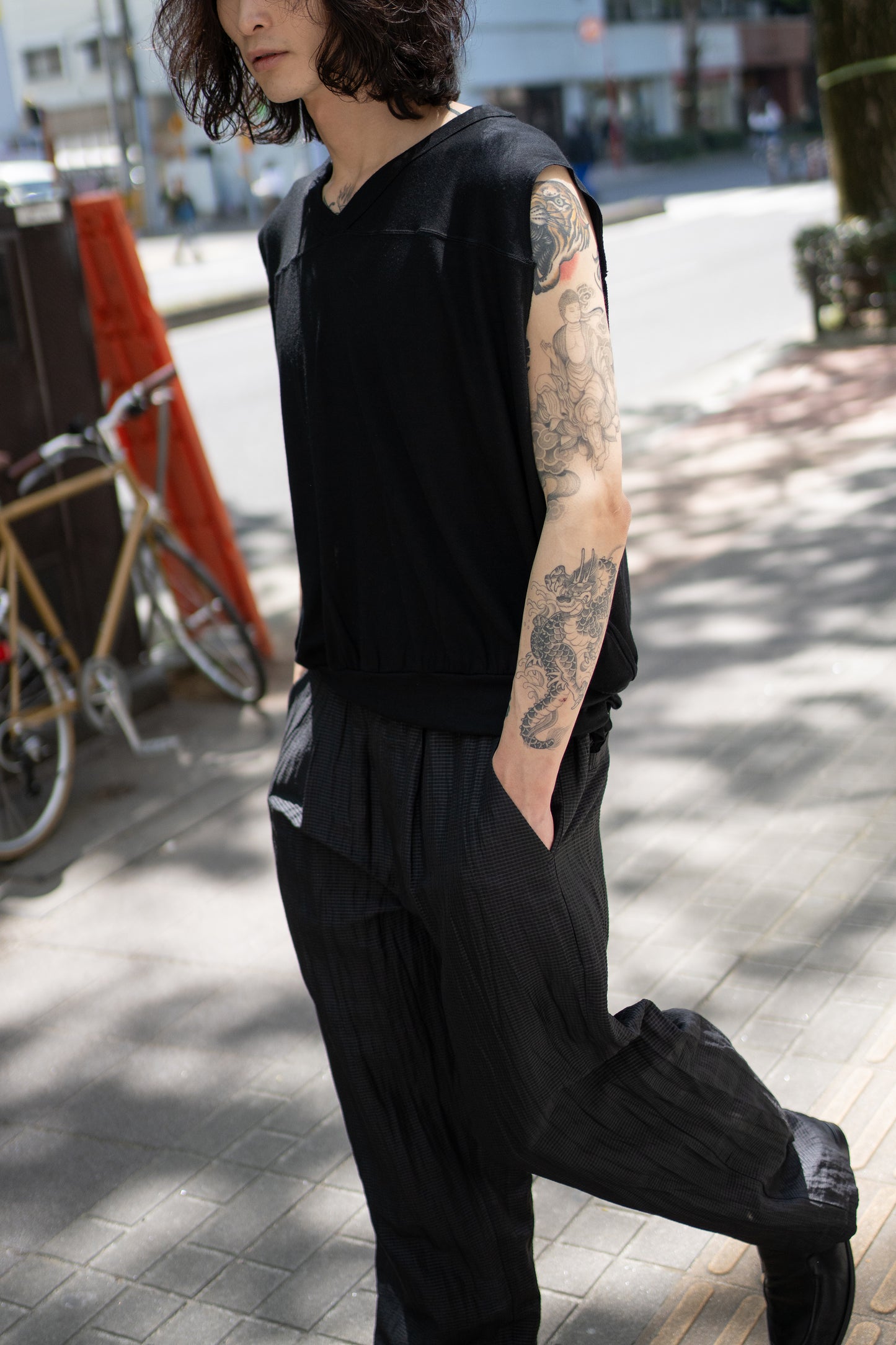 barbell object / sw ns top "black"