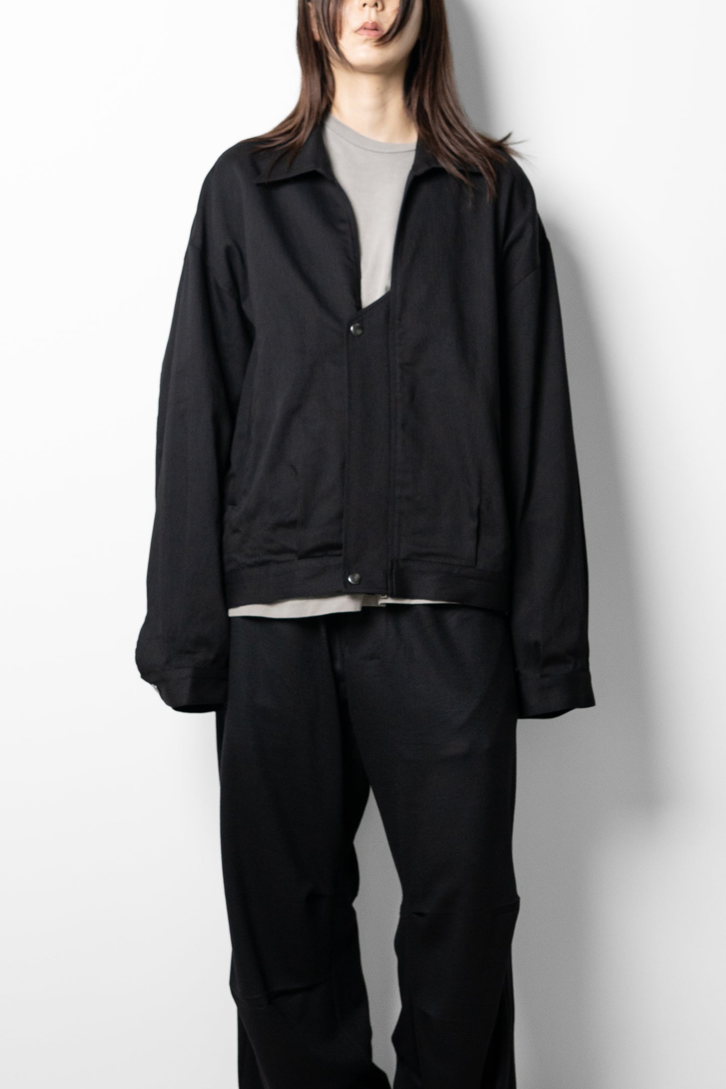 Antwort / DENIM SKIPPER JACKET "BLACK"