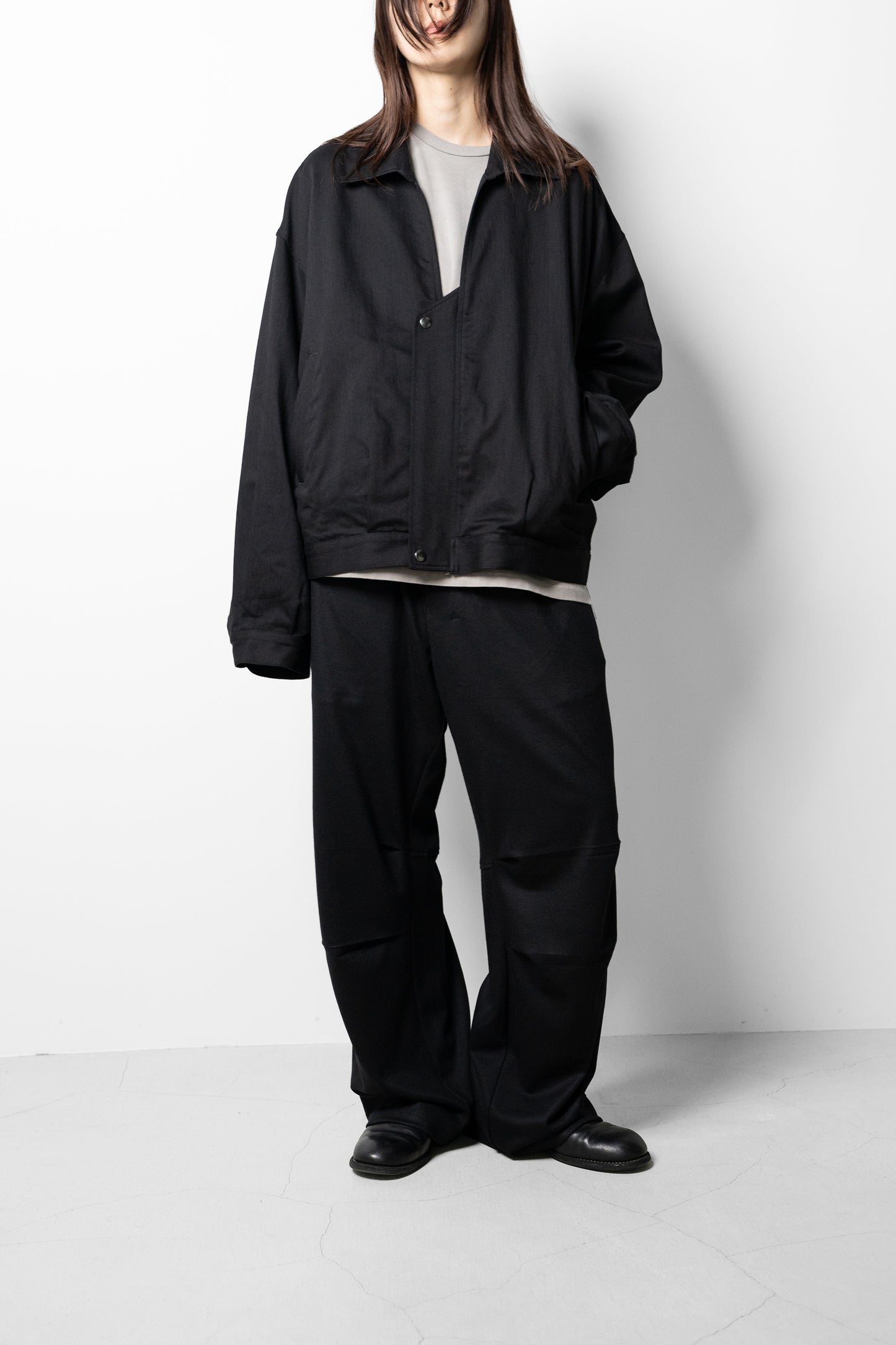Antwort / DENIM SKIPPER JACKET "BLACK"