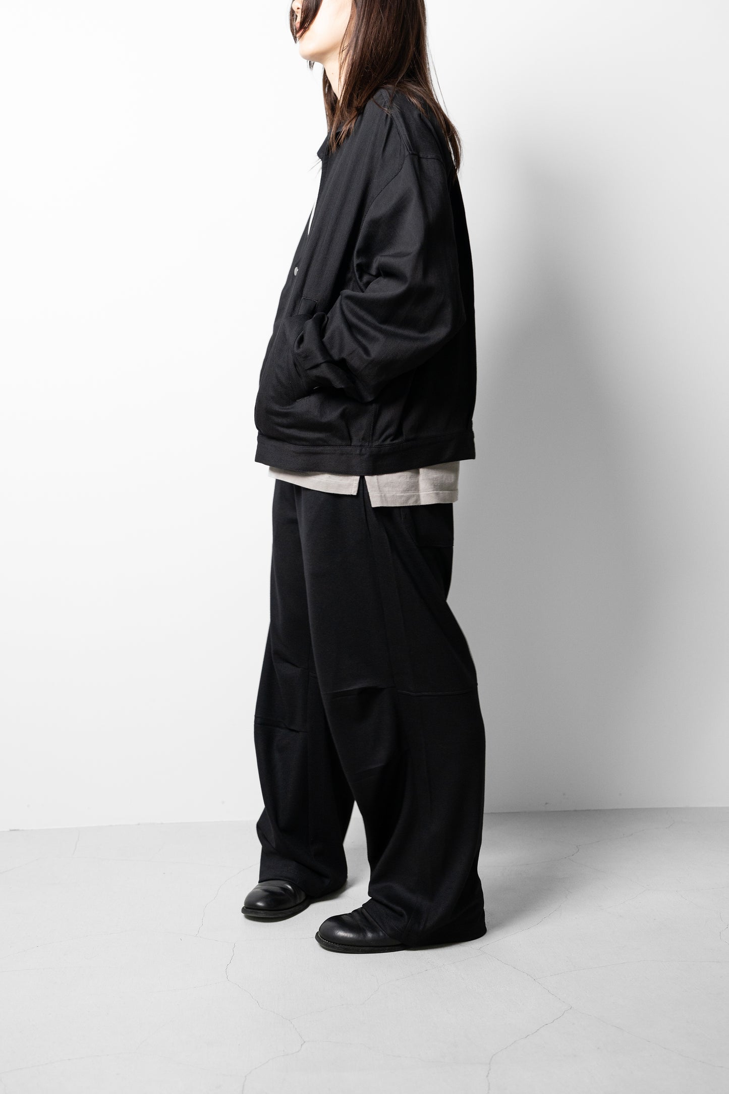 Antwort / DENIM SKIPPER JACKET "BLACK"