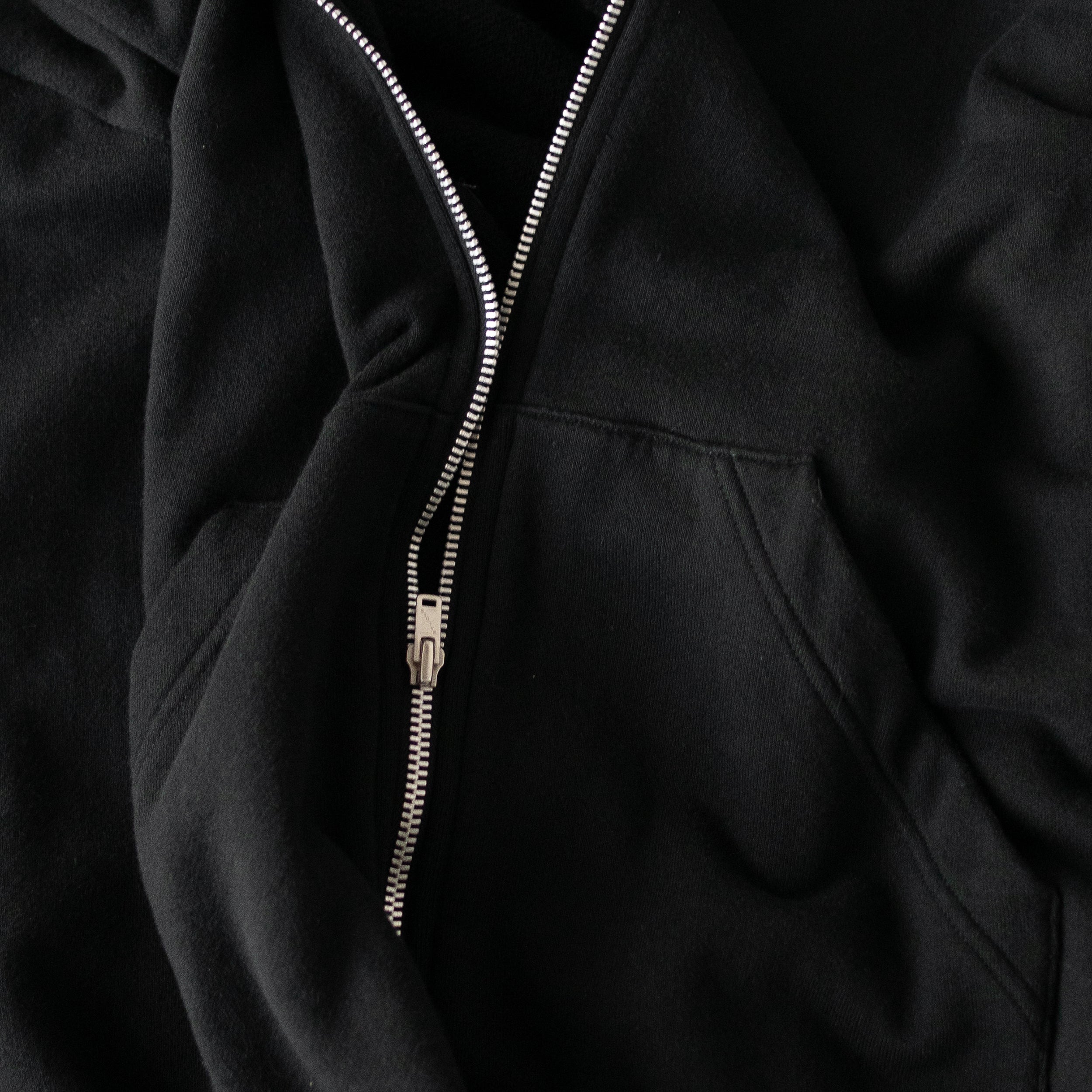 Attic zip parka black サイズ2 国内発送対応 Attic zip parka black サイズ2