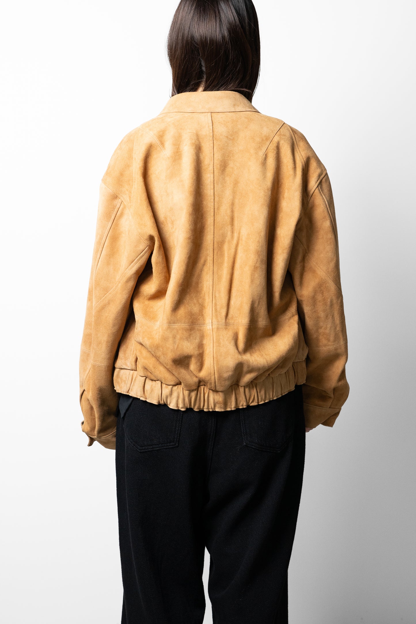 ANCELLM / GEEP TUCK JACKET "CAMEL"