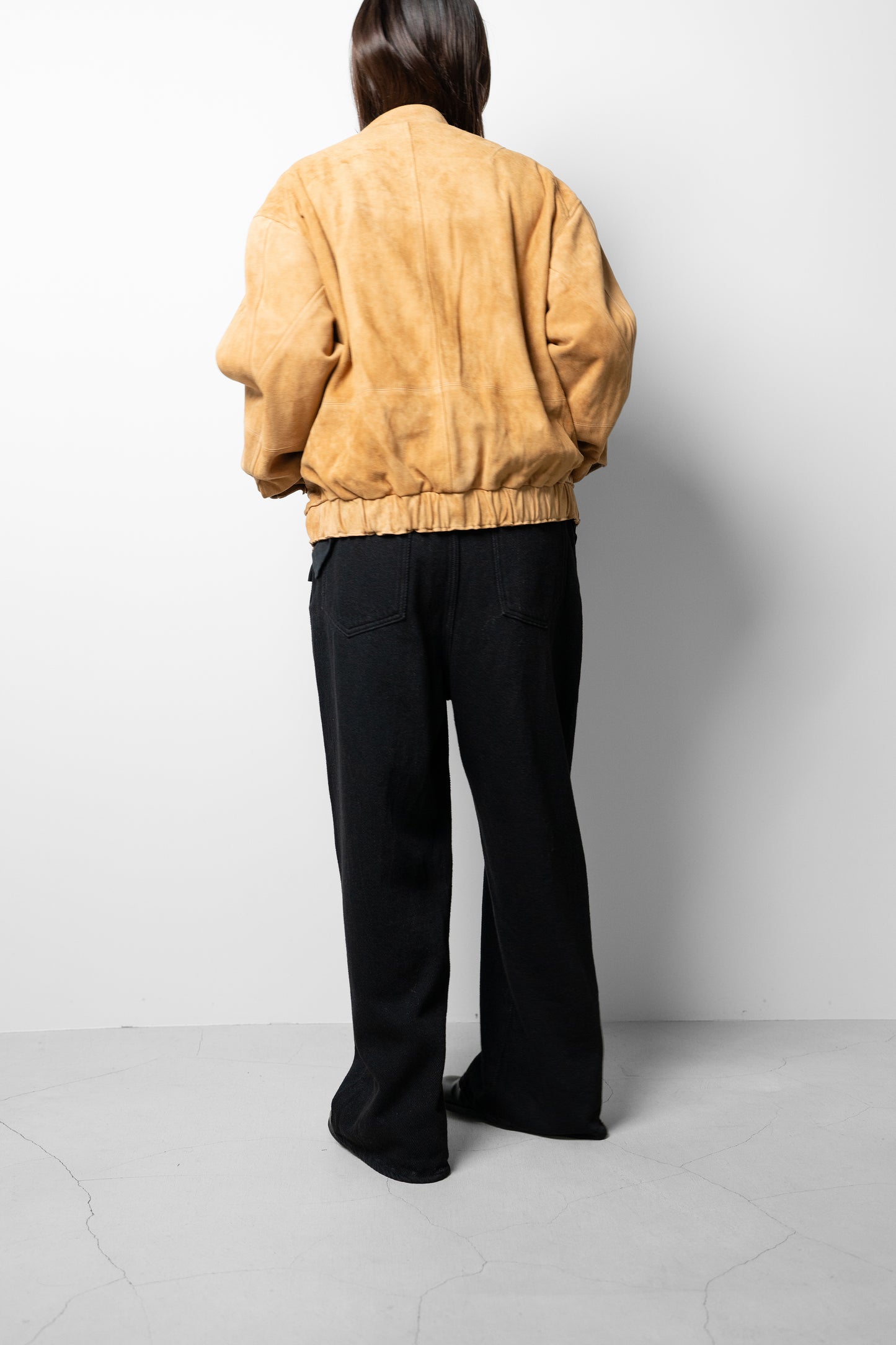 ANCELLM / GEEP TUCK JACKET "CAMEL"