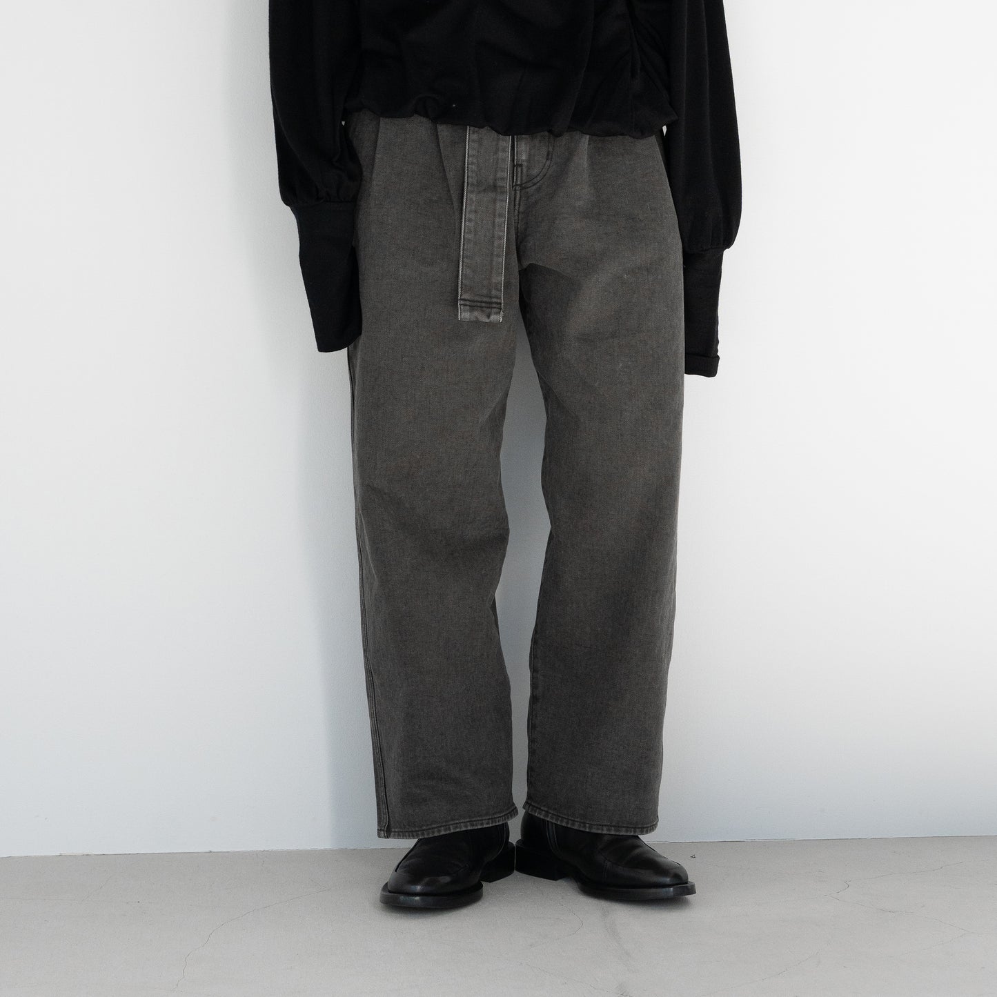 barbell object / denim pt "fade"