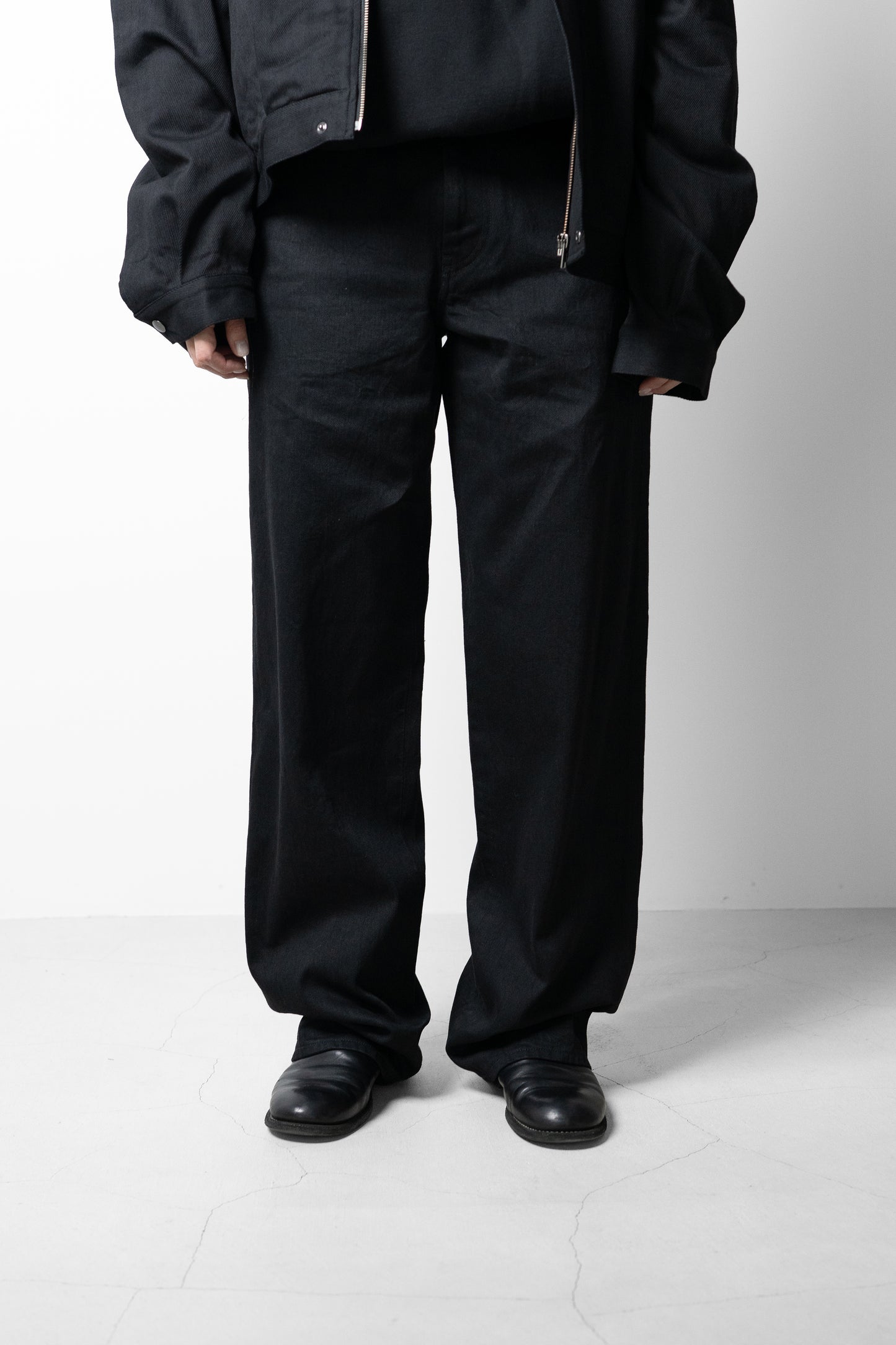 Omar Afridi / 5 PKT TROUSERS "BLACK"