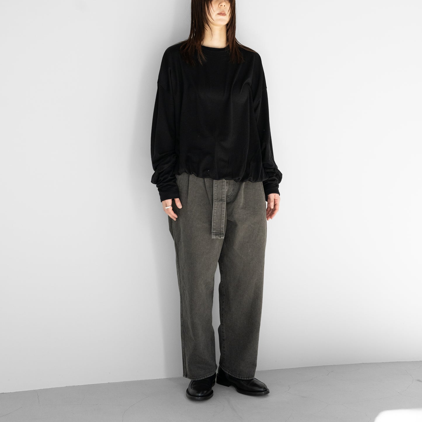 barbell object / denim pt "fade"