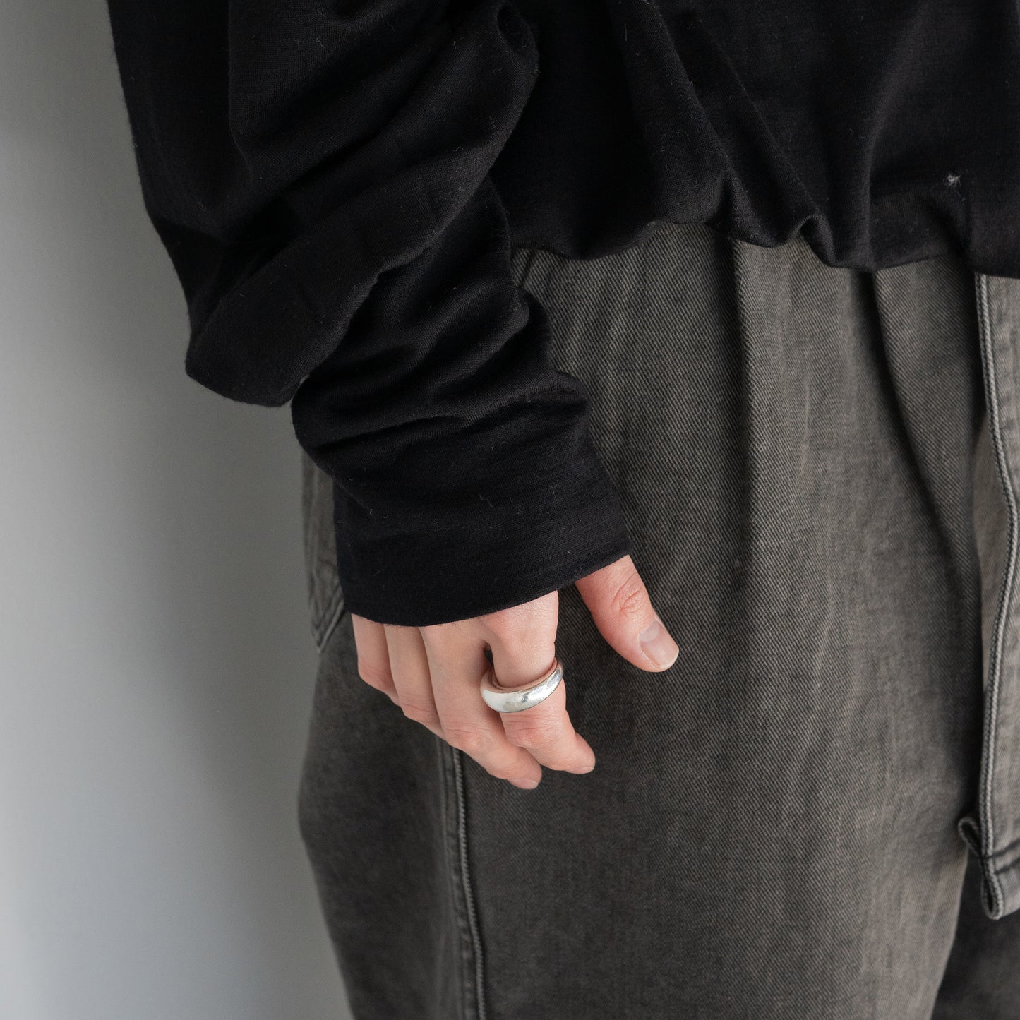 barbell object / denim pt "fade"