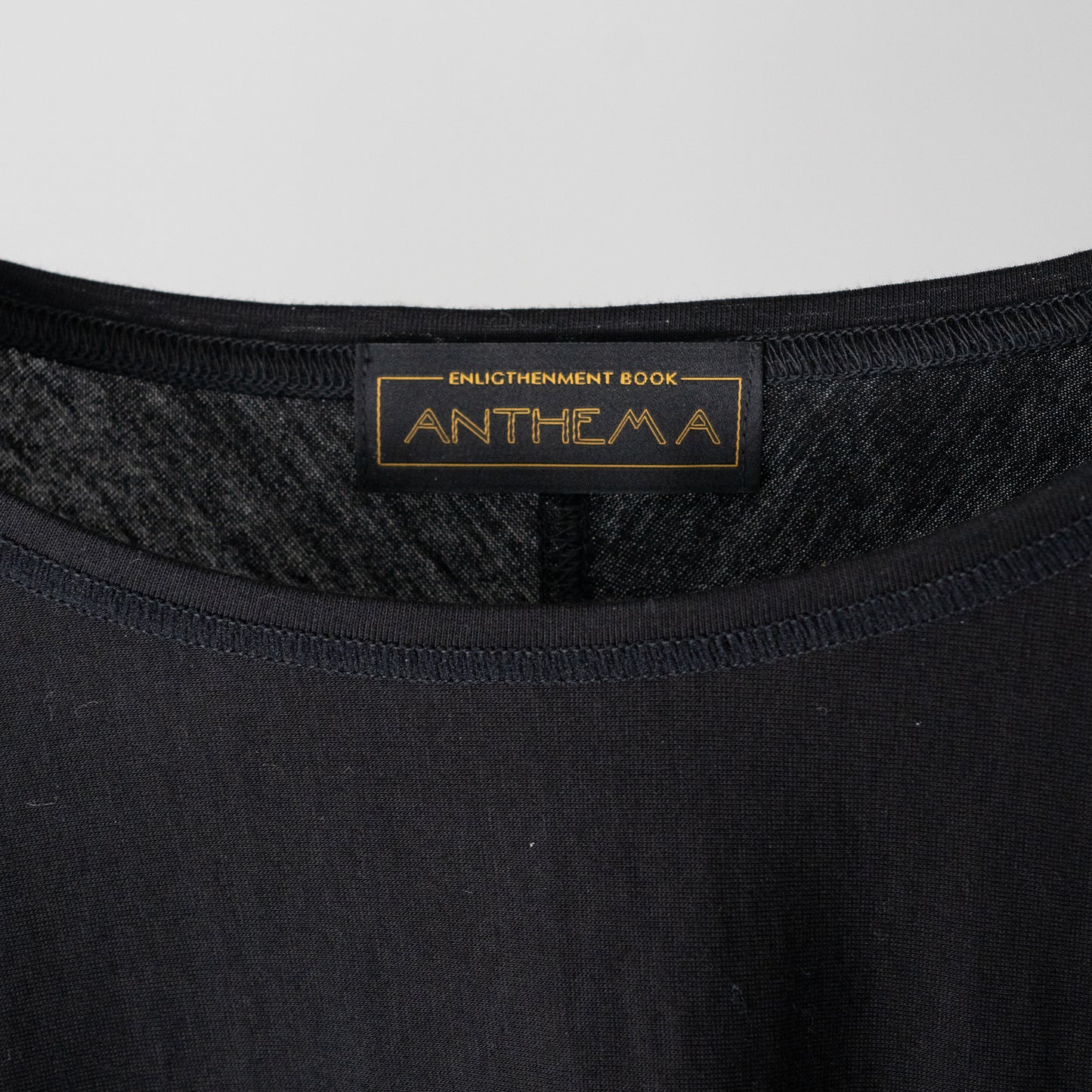 ANTHEM A/ LINKING PATTERN OG COTTON S/S Tee "BLACK"