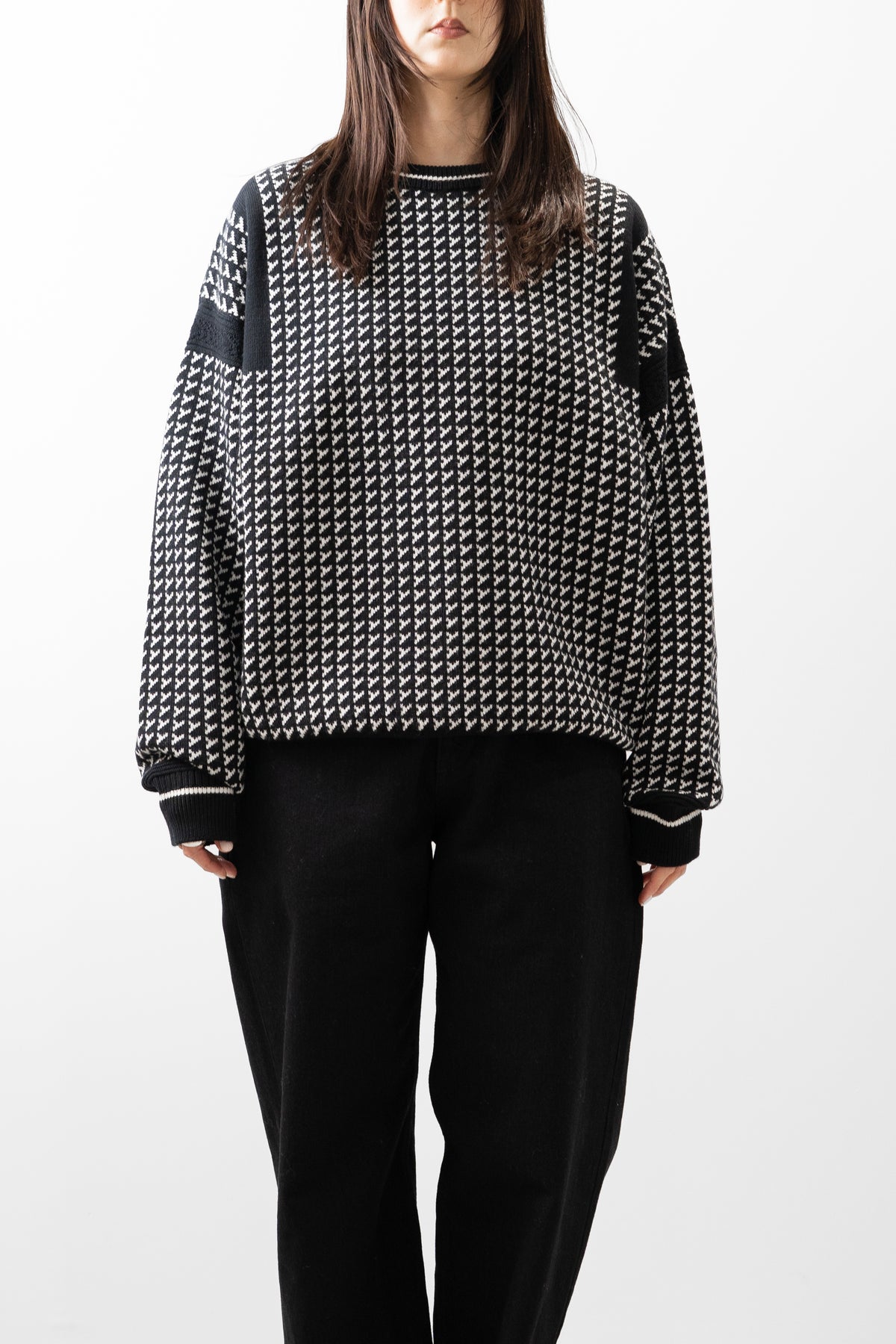YASHIKI / Shinsetsu Knit "BLACK"