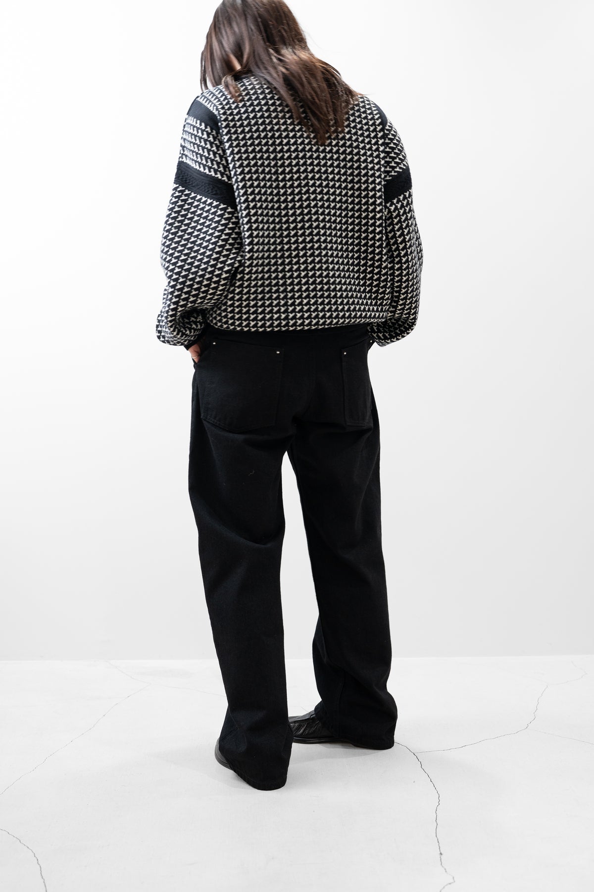 YASHIKI / Shinsetsu Knit "BLACK"