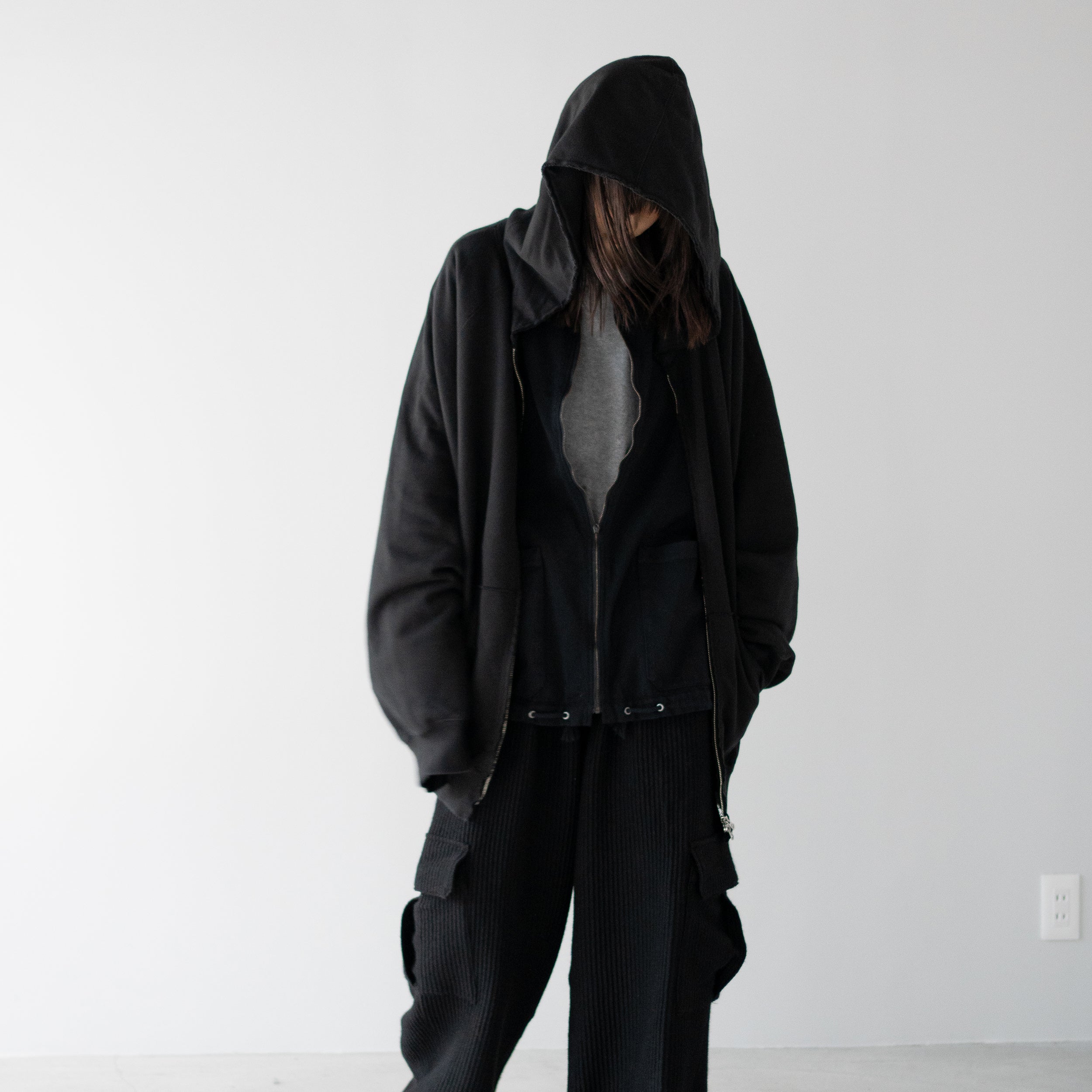 ANCELLM(アンセルム) / SWEAT HOODIE COAT 