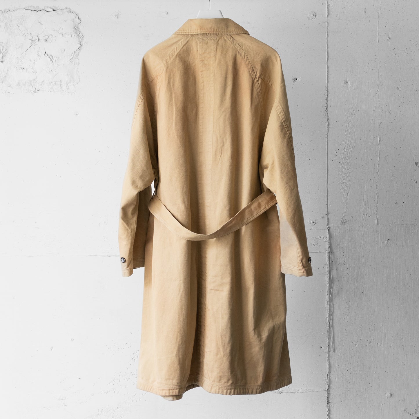 ANCELLM / DRILL BALMACAAN COAT "BEIGE"