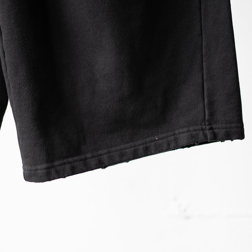 ANCELLM / TUCK SWEAT PANTS "BLACK"