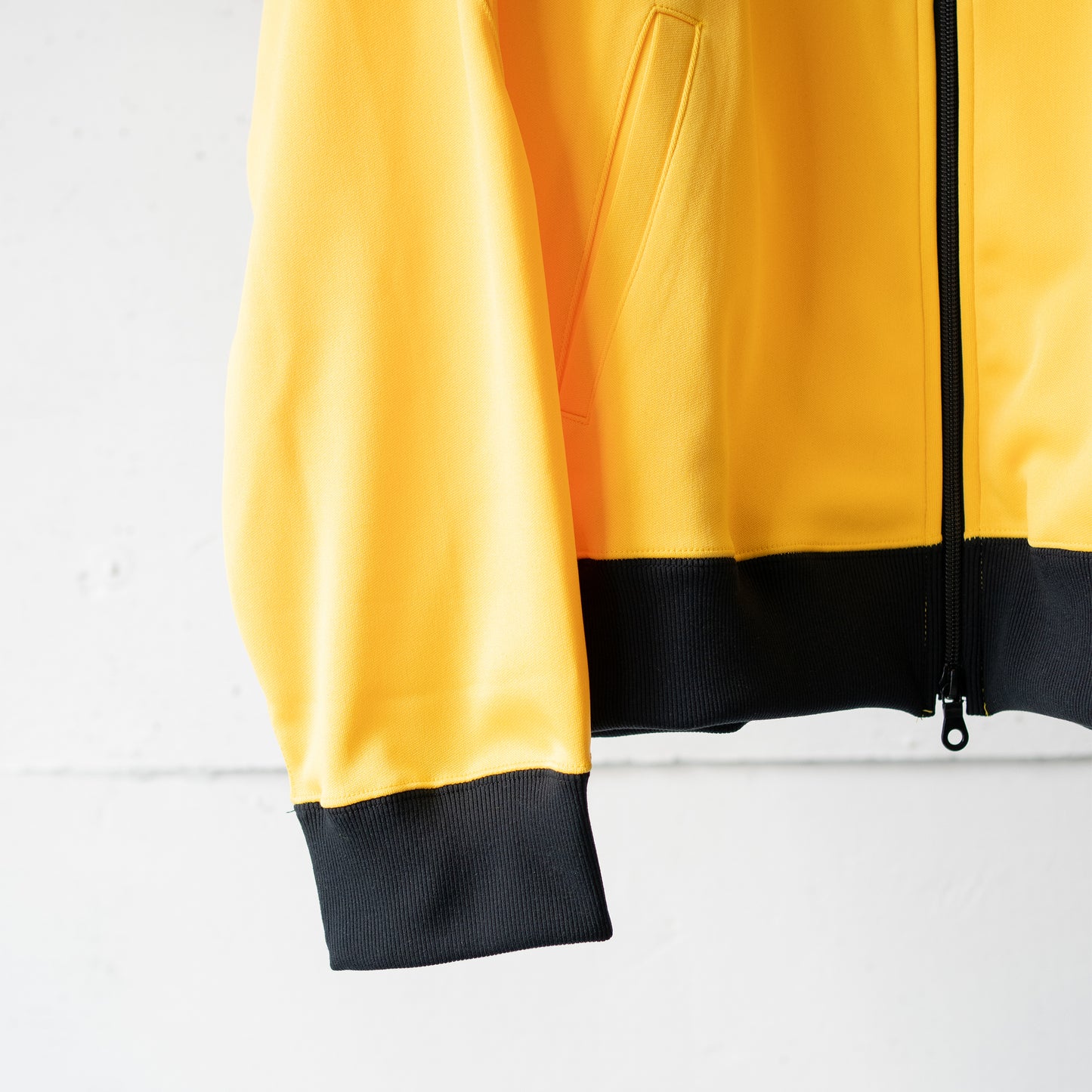 ANCELLM / DRIVERS TRACK JACKET "YELLOW"