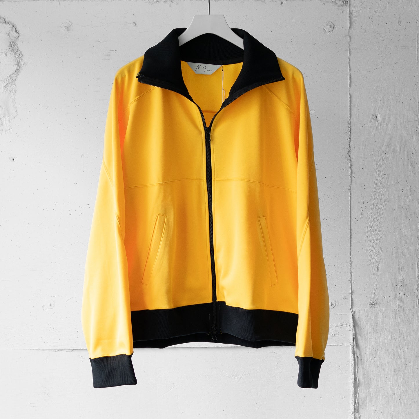 ANCELLM / DRIVERS TRACK JACKET "YELLOW"