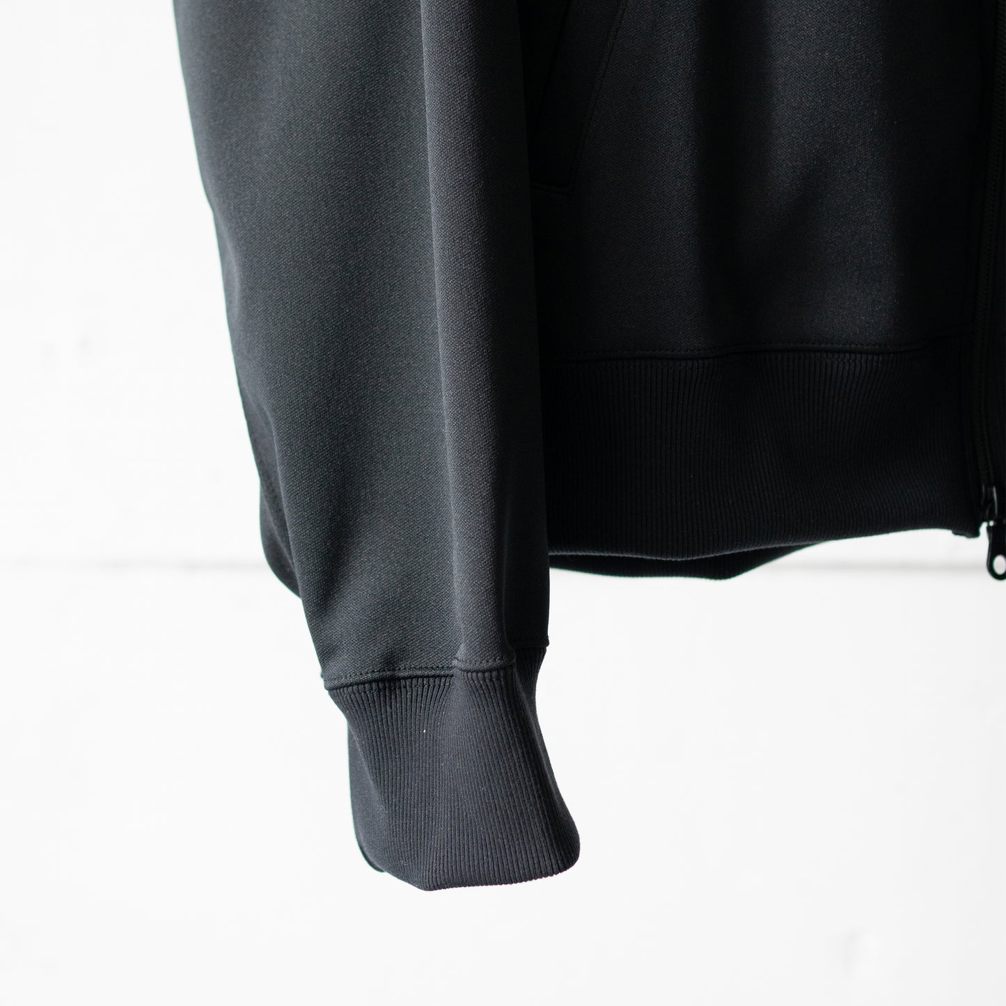 ANCELLM / DRIVERS TRACK JACKET "BLACK"