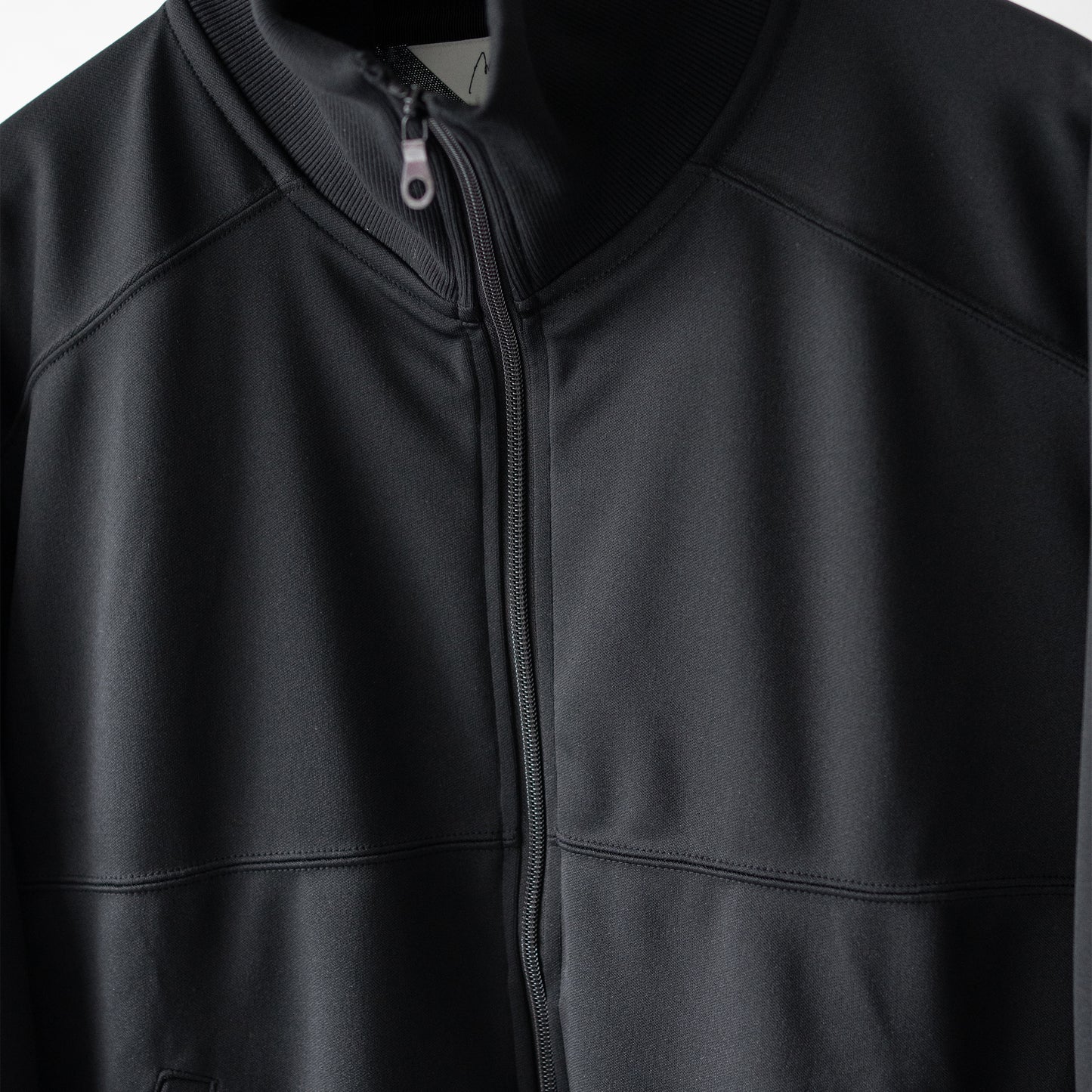 ANCELLM / DRIVERS TRACK JACKET "BLACK"