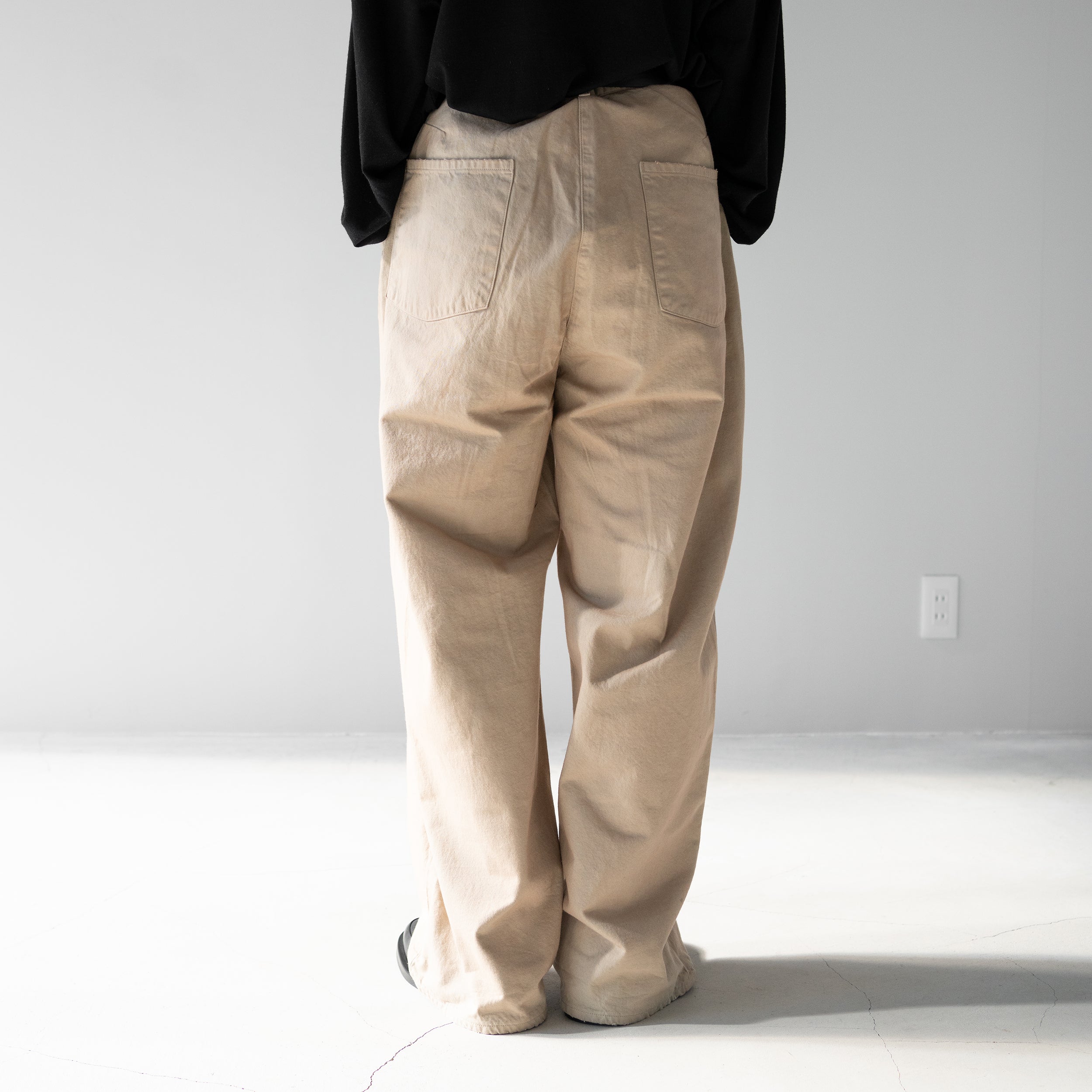 ANCELLM(アンセルム) / DENIM WIDE SLACKS 